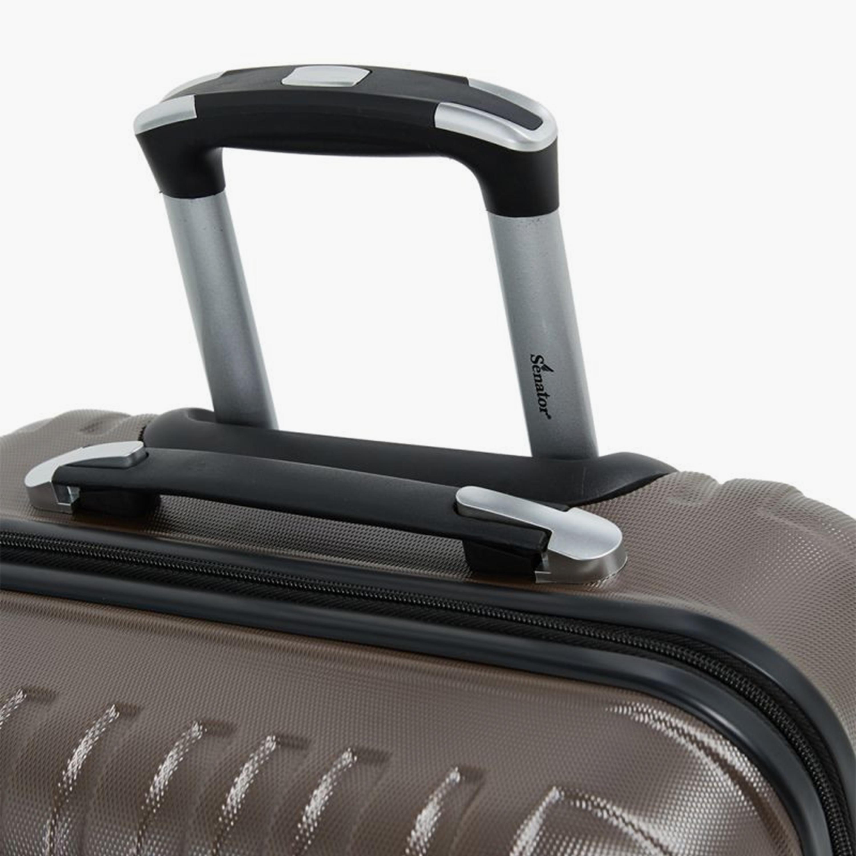 Senator 55 CM Small Cabin ABS Hard Sided 4-Wheeler Spinner Trolley Bag with Combination Lock-travel-luggagesandbags-luggage-image-8