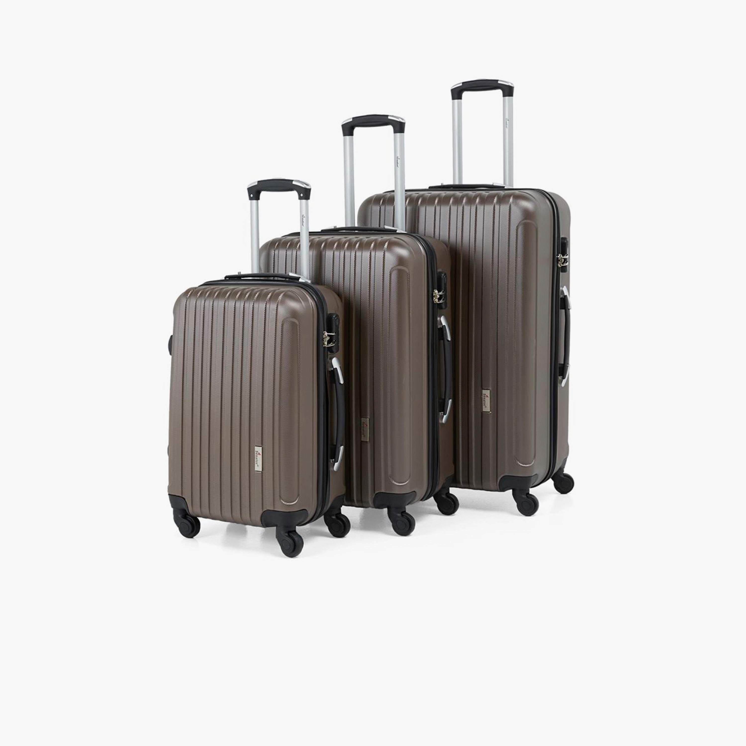 سيناتور- طقم 3 شنط سفر بأربع عجلات دوارة جوانب صلبة من مادة ABS مع قفل رقمي مدمج-travel-luggagesandbags-luggage-image-1