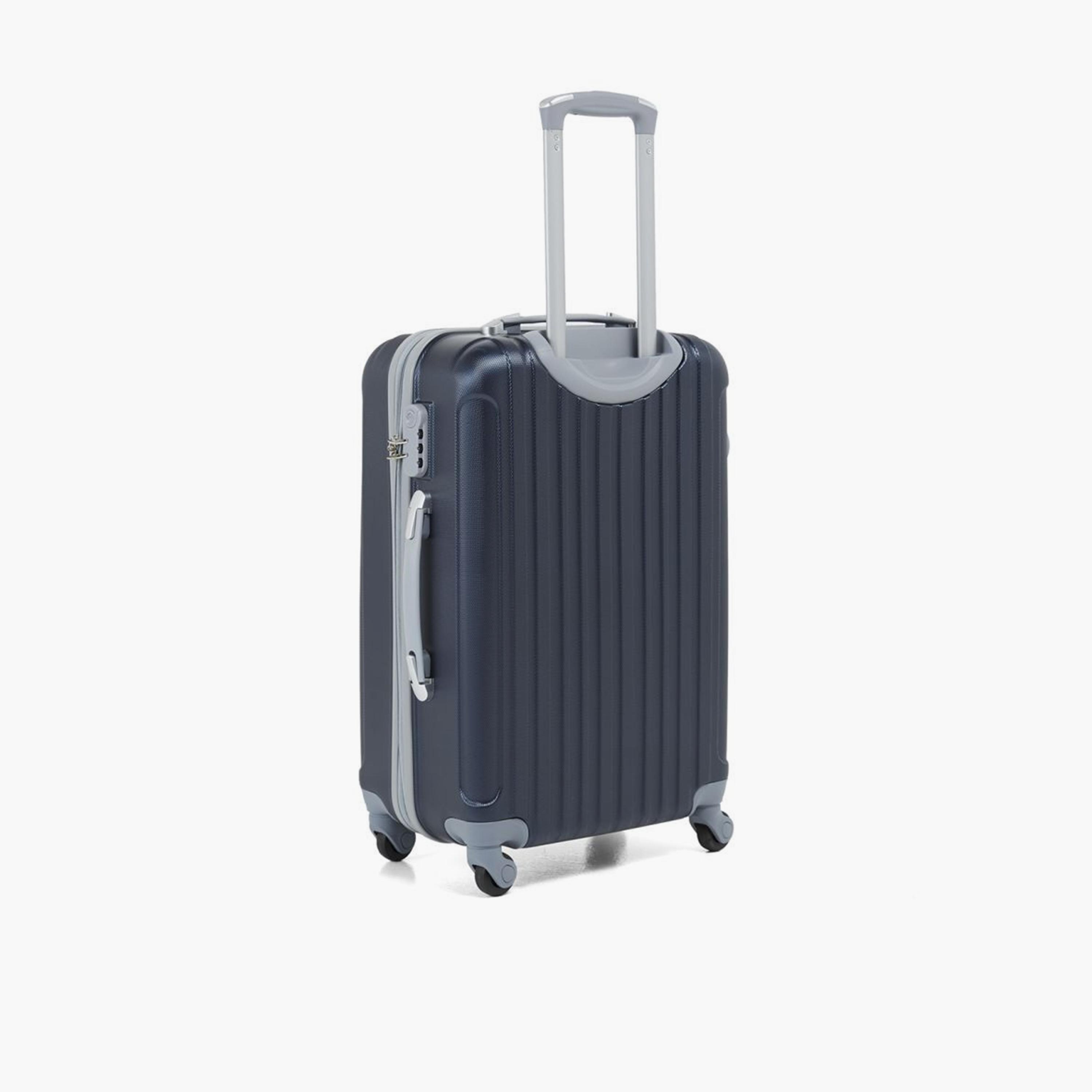 Senator Set of 3 ABS Hard Sided 4-Wheeler Spinner Trolley Bag with Combination Lock-travel-luggagesandbags-luggage-image-5