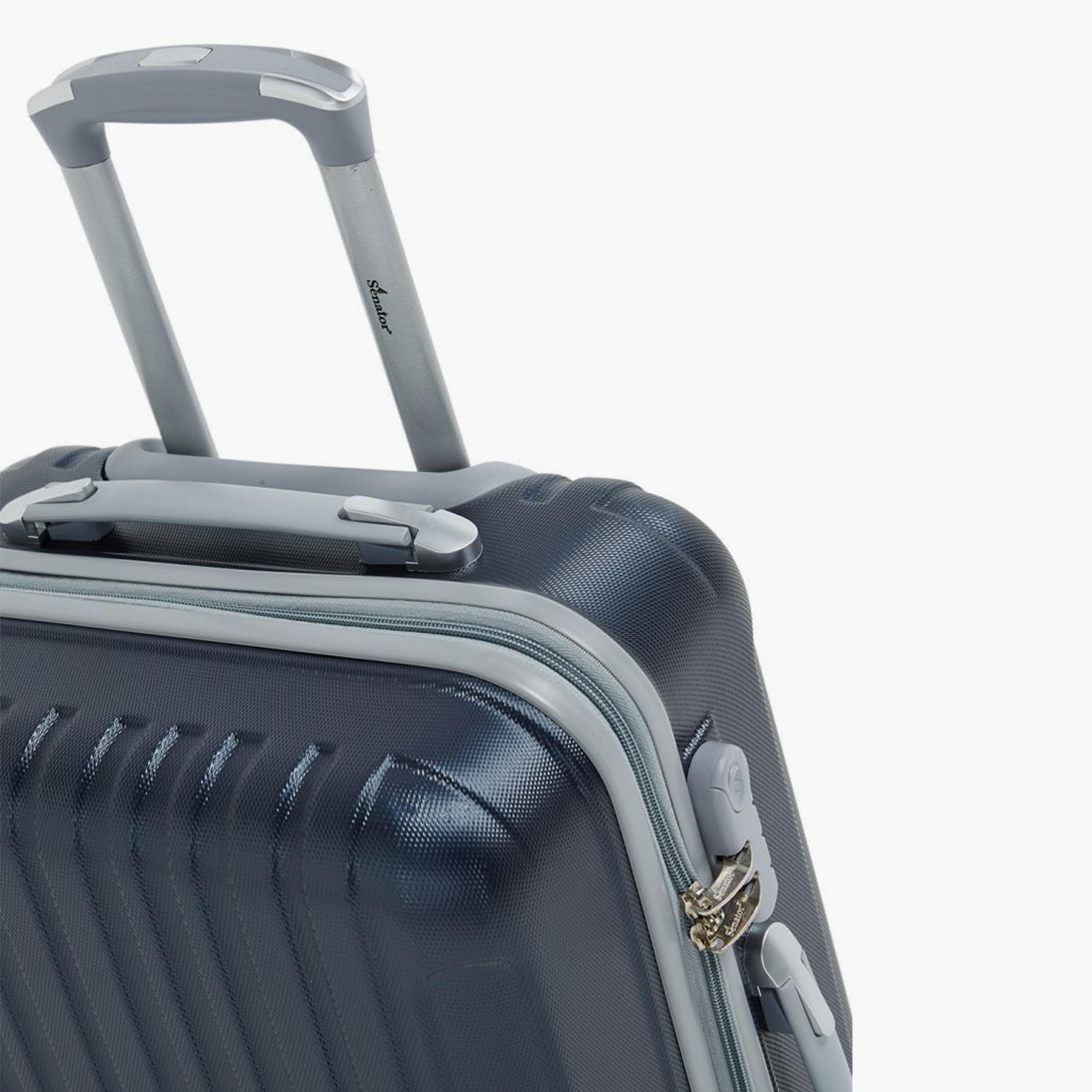Senator Set of 3 ABS Hard Sided 4-Wheeler Spinner Trolley Bag with Combination Lock-travel-luggagesandbags-luggage-image-7
