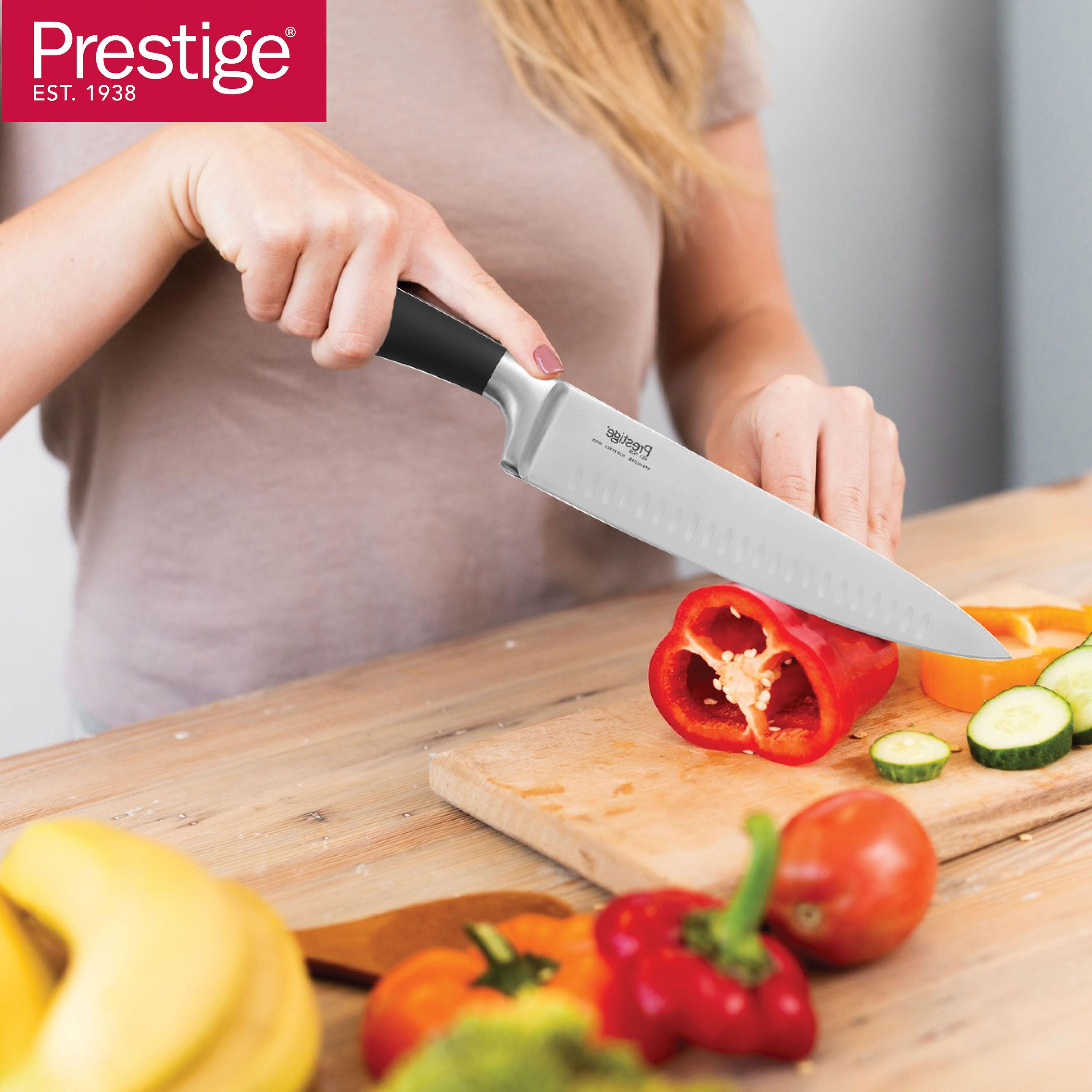Deko Stainless Steel Blade Chef Knife - 8 inches-household-kitchen-kitchentoolsandutensils-knives-image-5