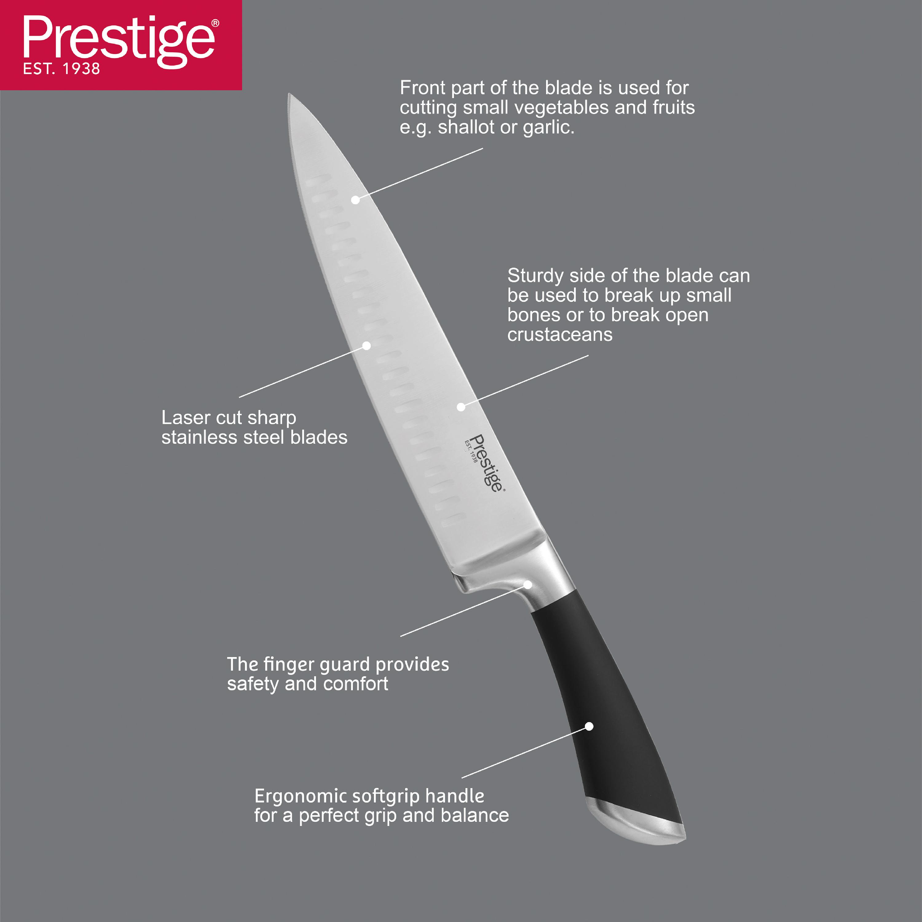 Deko Stainless Steel Blade Utility Knife - 5 inches-household-kitchen-kitchentoolsandutensils-knives-image-4