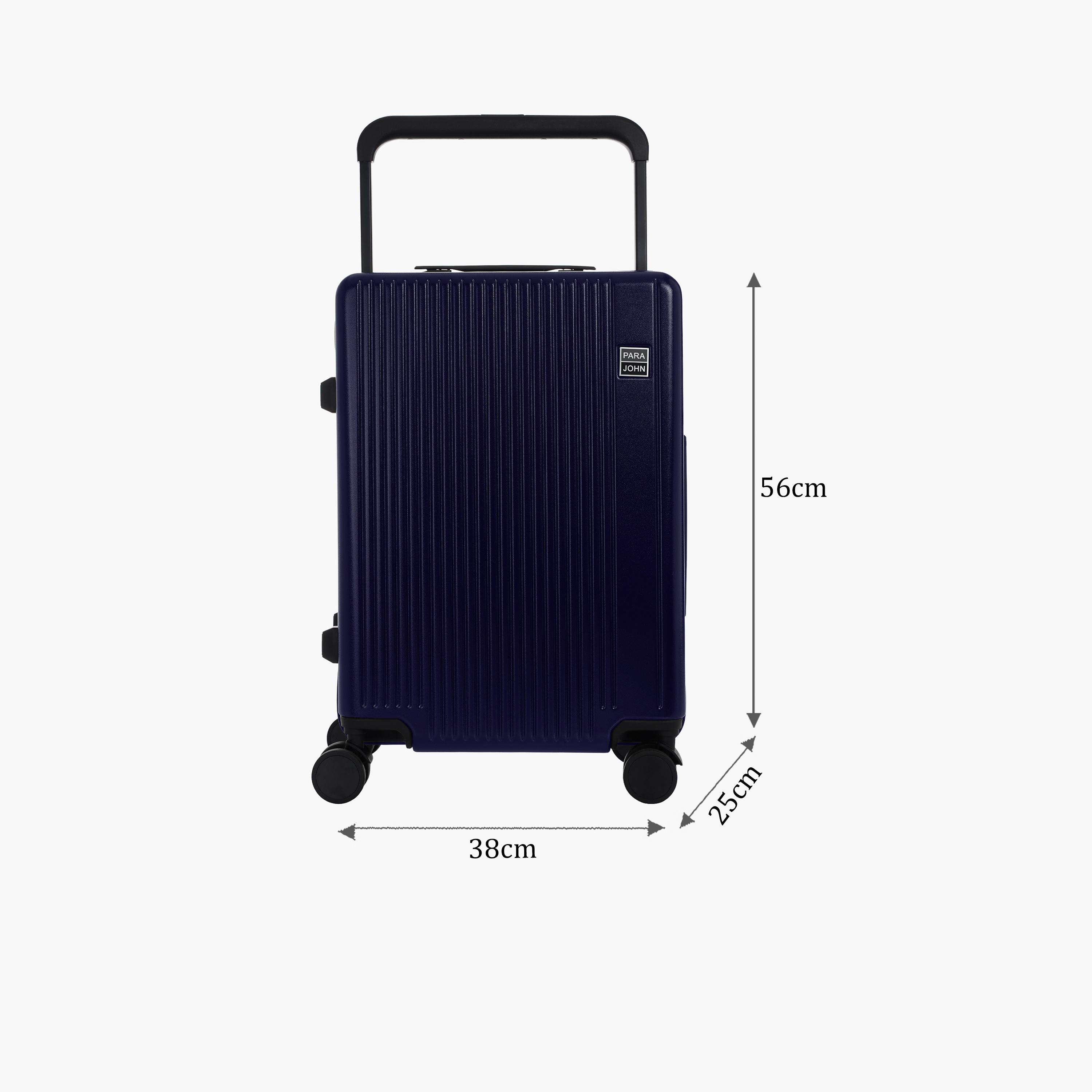 Para John 56 CM Small Cabin Polycarbonate with ABS Hard Sided 4-Wheeler Spinner Trolley Bag with TSA Lock-travel-luggagesandbags-luggage-image-2