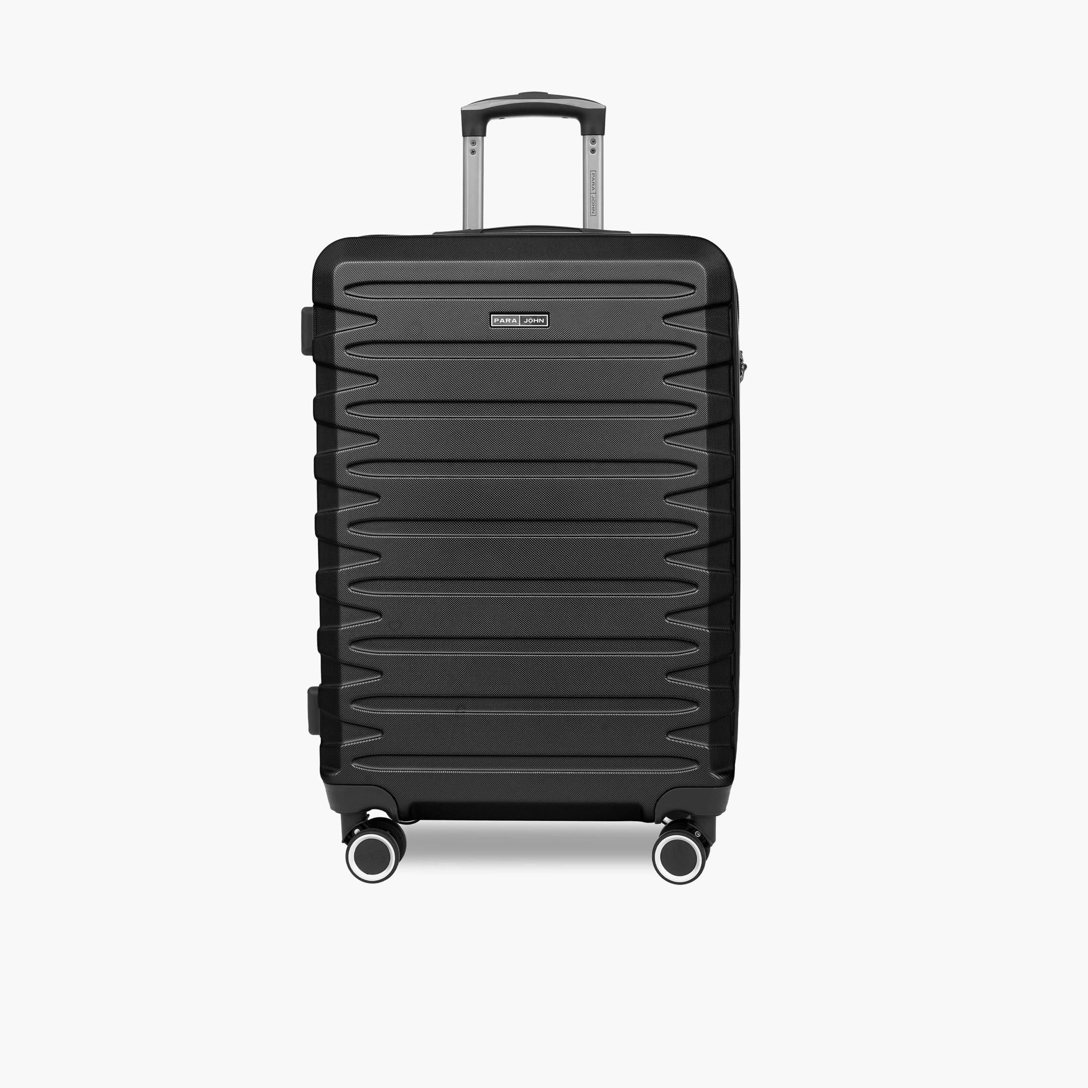 Para John Set of 3 Polycarbonate with ABS Hard Sided 4-Wheeler Spinner Trolley Bag with Dial Combination Lock-travel-luggagesandbags-luggage-image-2