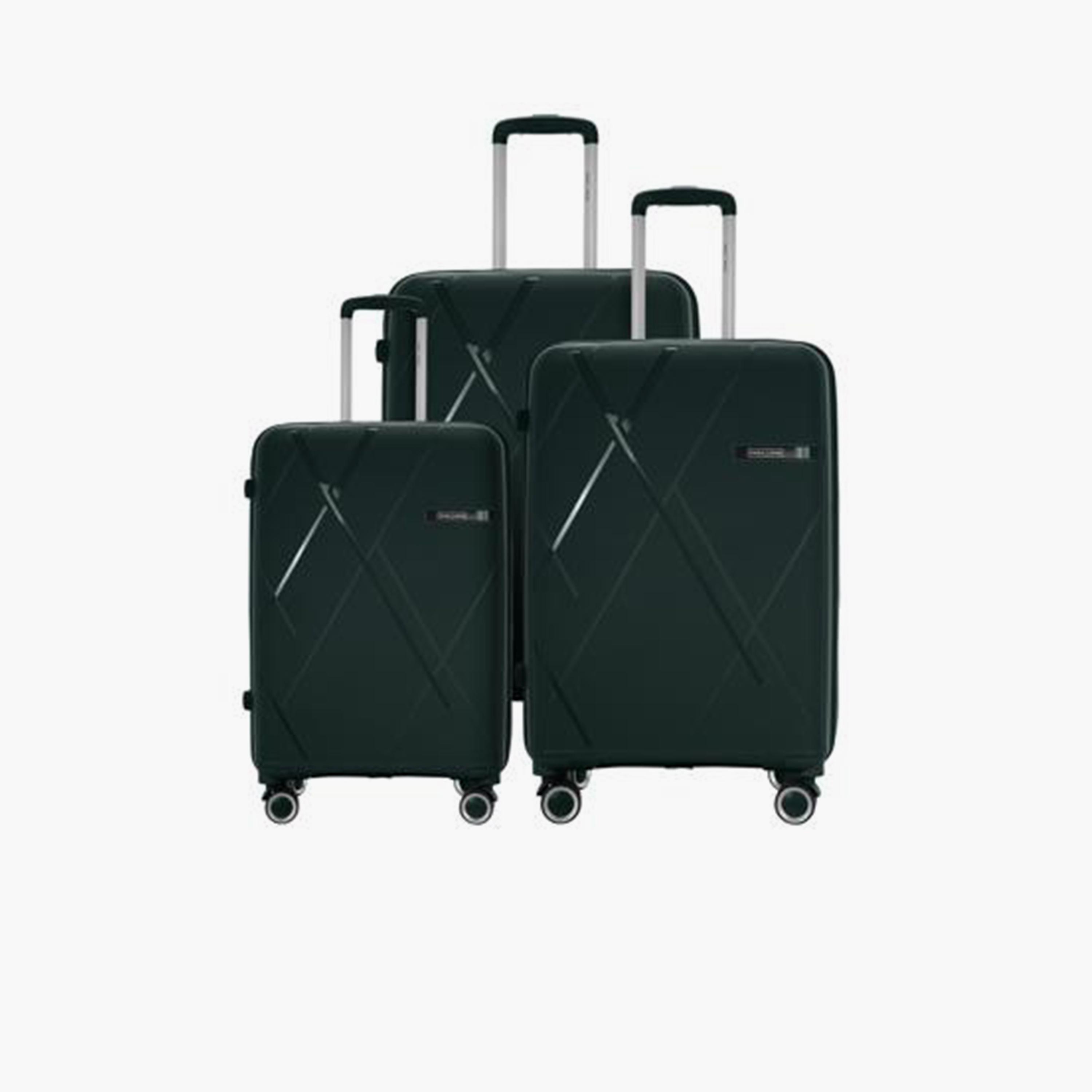 Para John Set of 3 Polypropylene Hard Sided 4-Wheeler Spinner Trolley Bag with Dial Combination Lock-travel-luggagesandbags-luggage-image-17