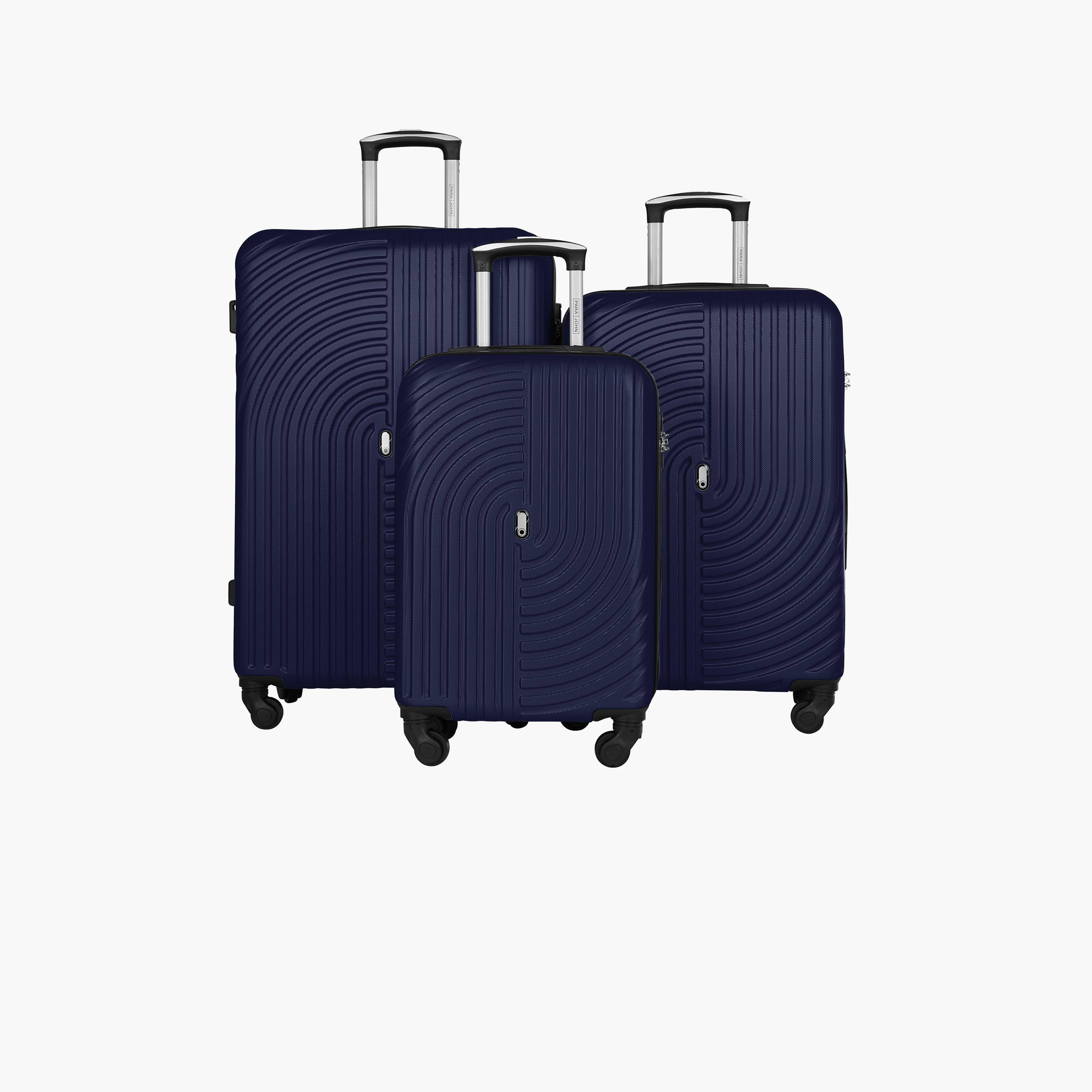 Para John Set of 3 ABS Hard Sided 4-Wheeler Spinner Trolley Bag with TSA Lock-travel-luggagesandbags-luggage-image-8