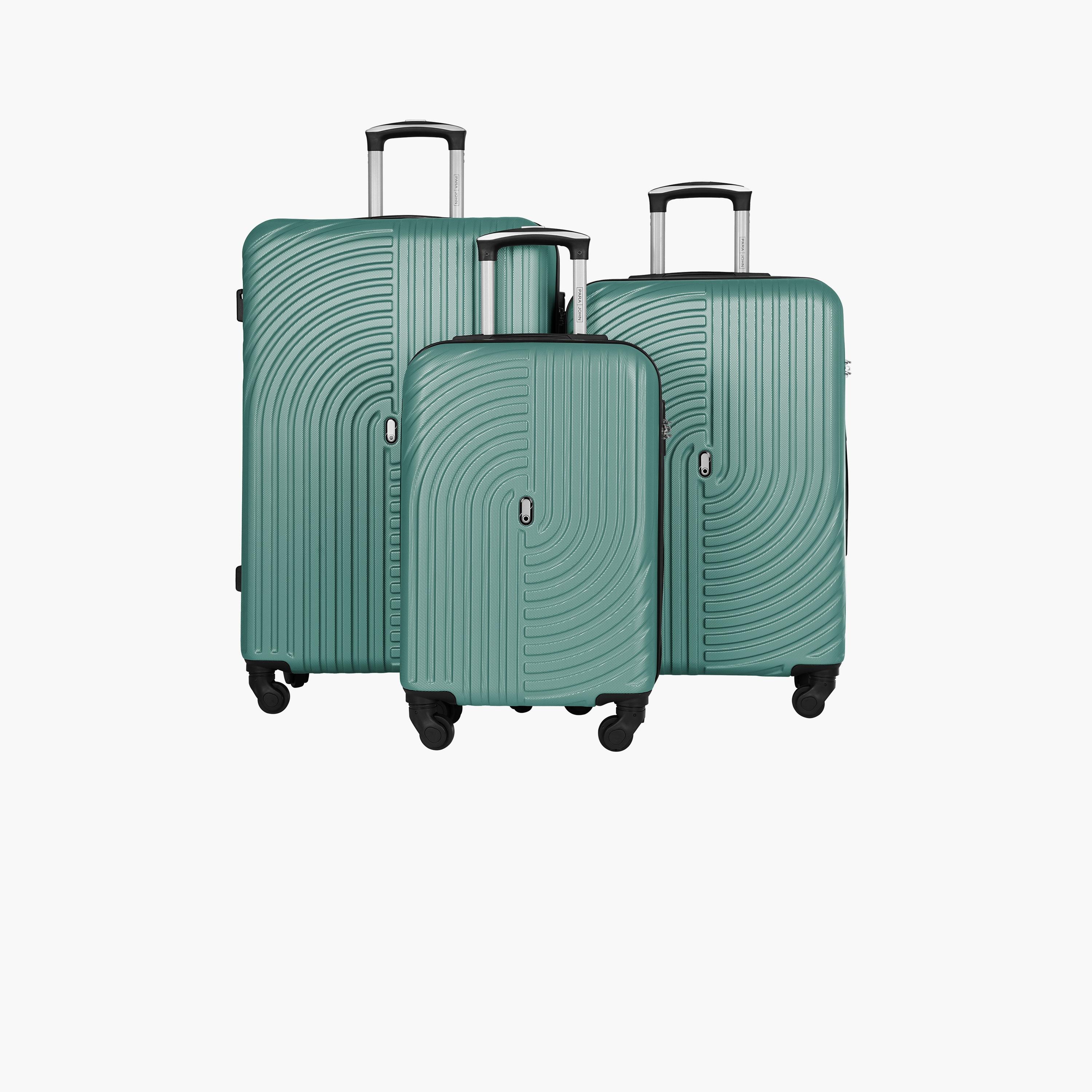 Para John Set of 3 ABS Hard Sided 4-Wheeler Spinner Trolley Bag with TSA Lock-travel-luggagesandbags-luggage-image-21