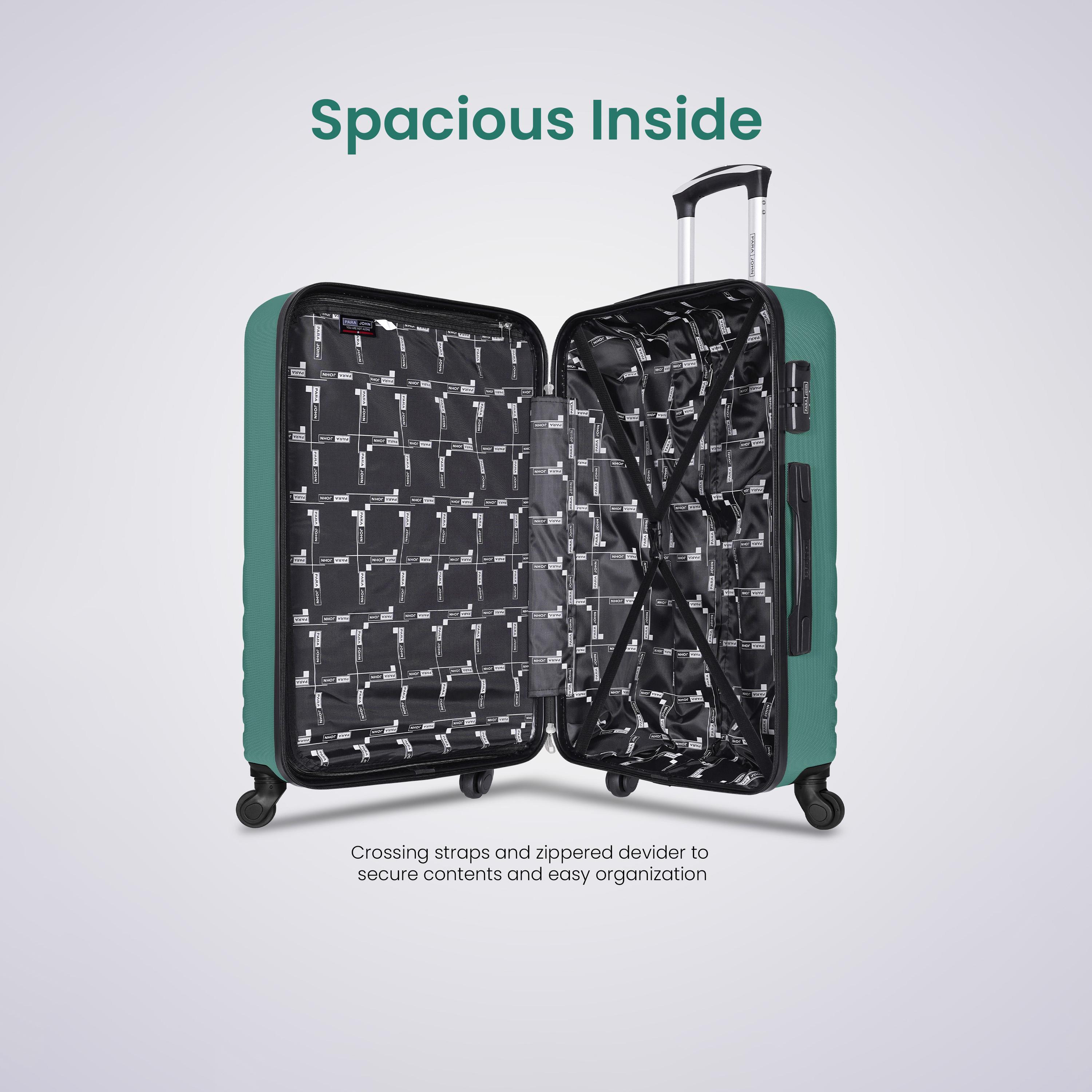 Para John Set of 3 ABS Hard Sided 4-Wheeler Spinner Trolley Bag with TSA Lock-travel-luggagesandbags-luggage-image-25