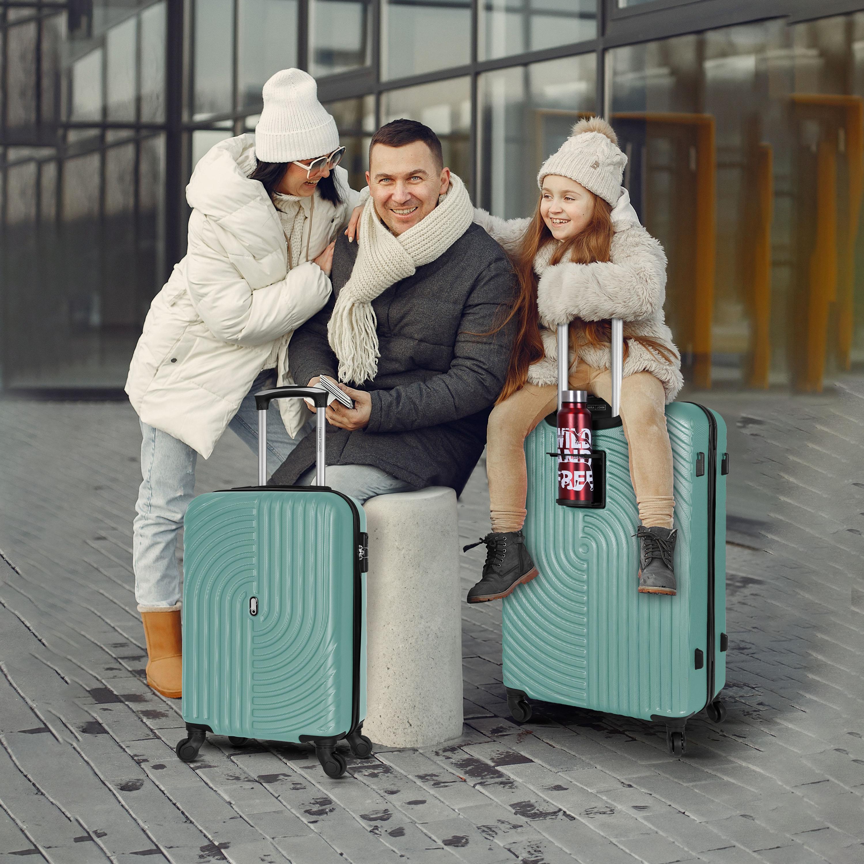 Para John Set of 3 ABS Hard Sided 4-Wheeler Spinner Trolley Bag with TSA Lock-travel-luggagesandbags-luggage-image-27