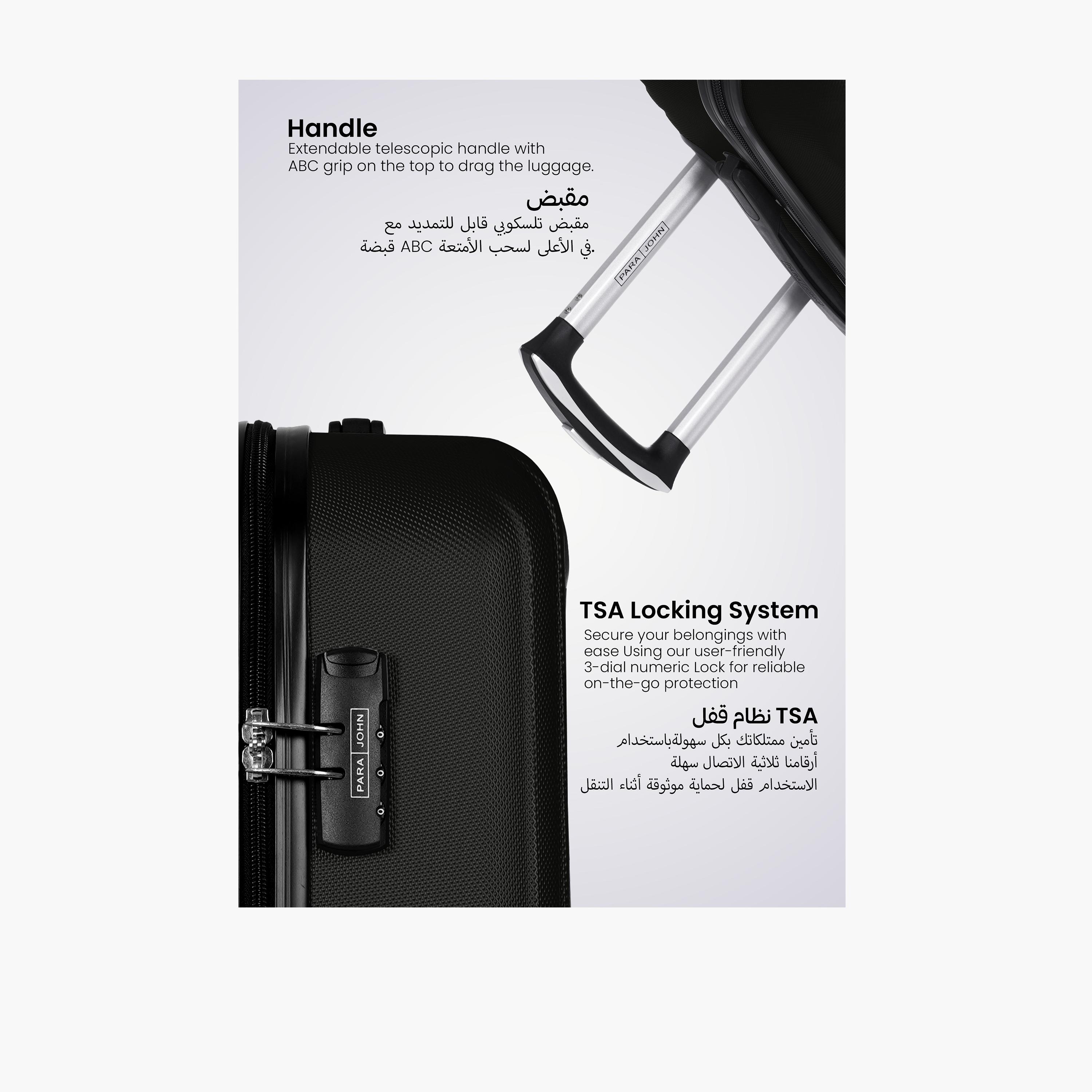 Para John Set of 3 ABS Hard Sided 4-Wheeler Spinner Trolley Bag with TSA Lock-travel-luggagesandbags-luggage-image-30