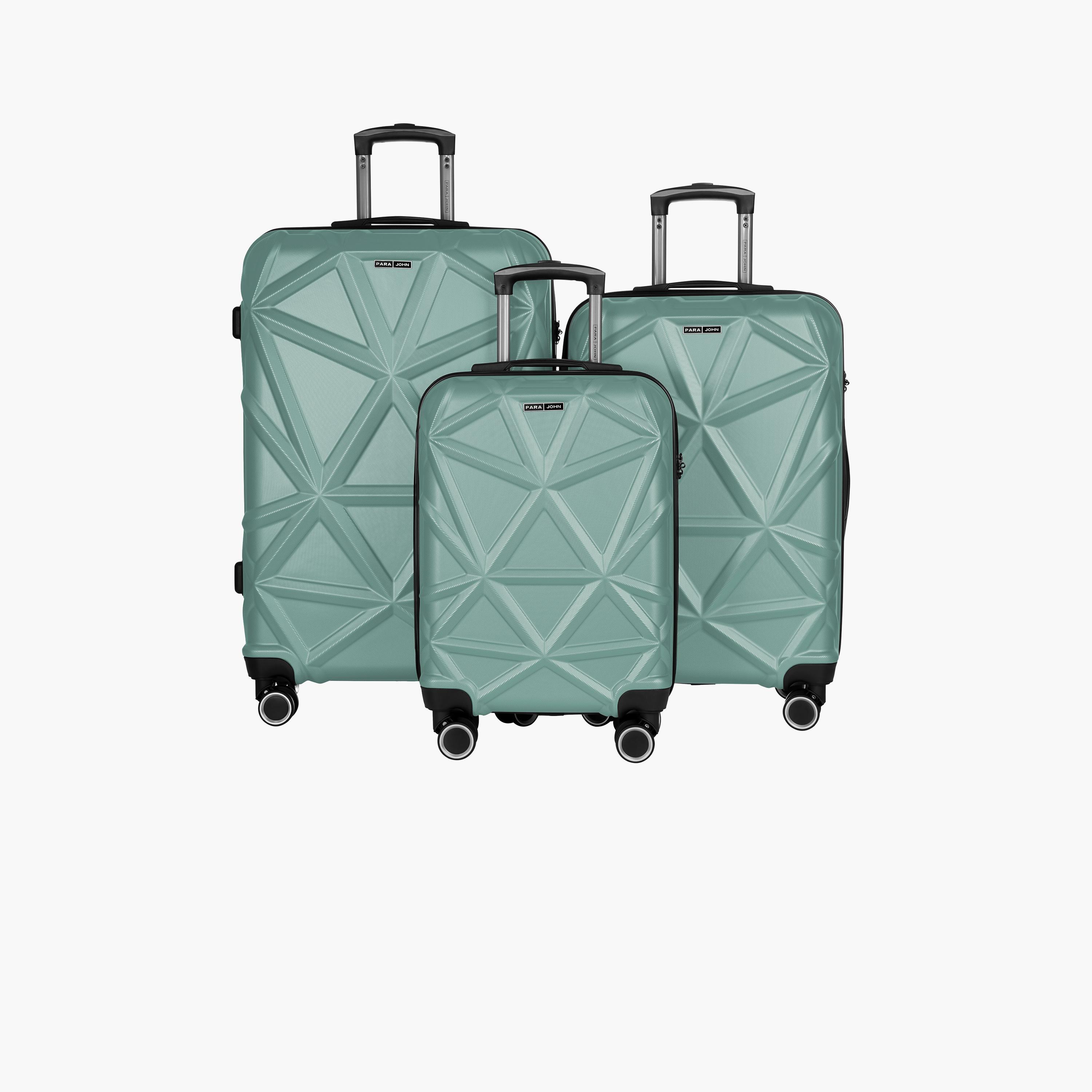 باراجون-  طقم 3 شنط سفر بأربع عجلات دوارة جوانب صلبة من مادة ABS وقفل TSA-travel-luggagesandbags-luggage-image-1