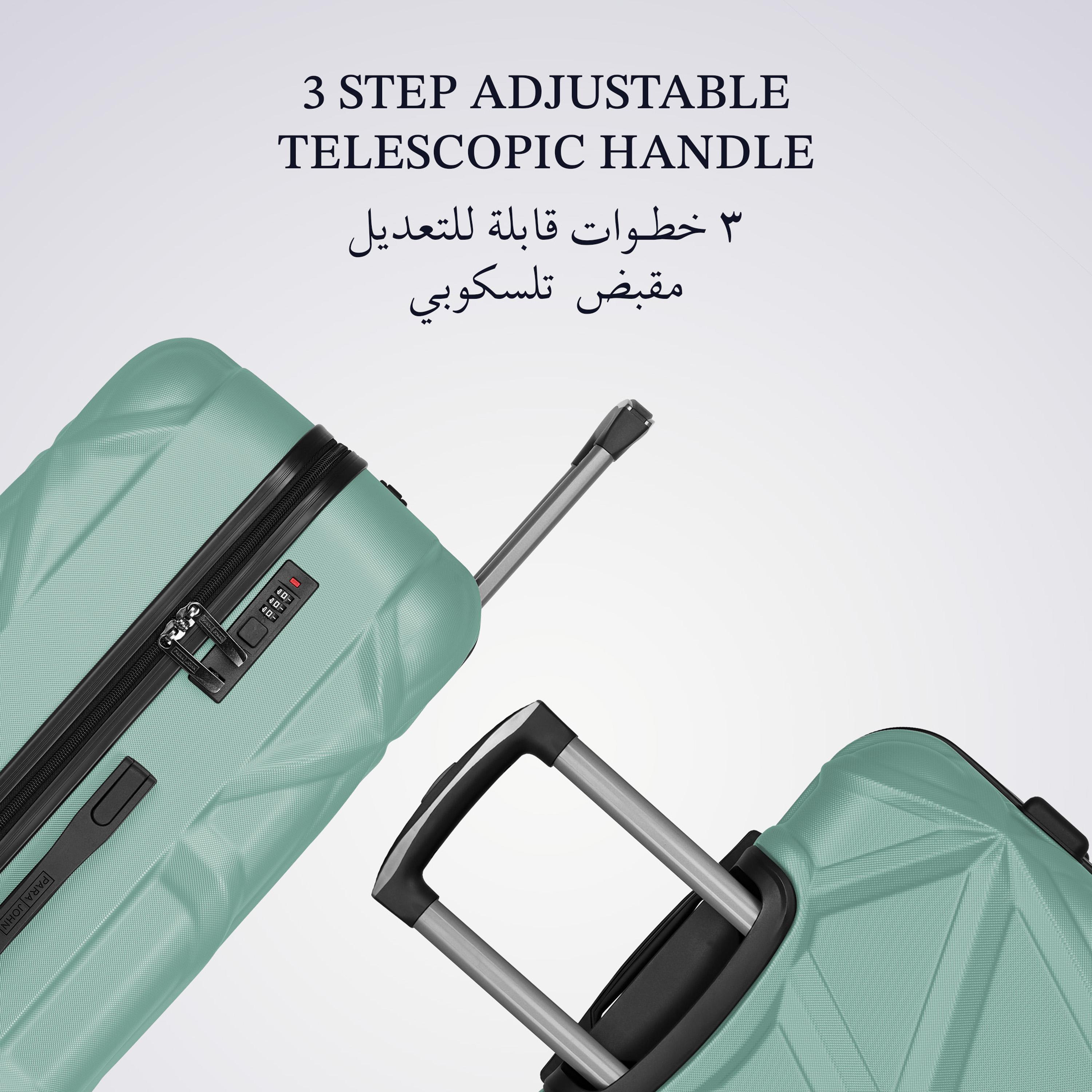 باراجون-  طقم 3 شنط سفر بأربع عجلات دوارة جوانب صلبة من مادة ABS وقفل TSA-travel-luggagesandbags-luggage-image-4