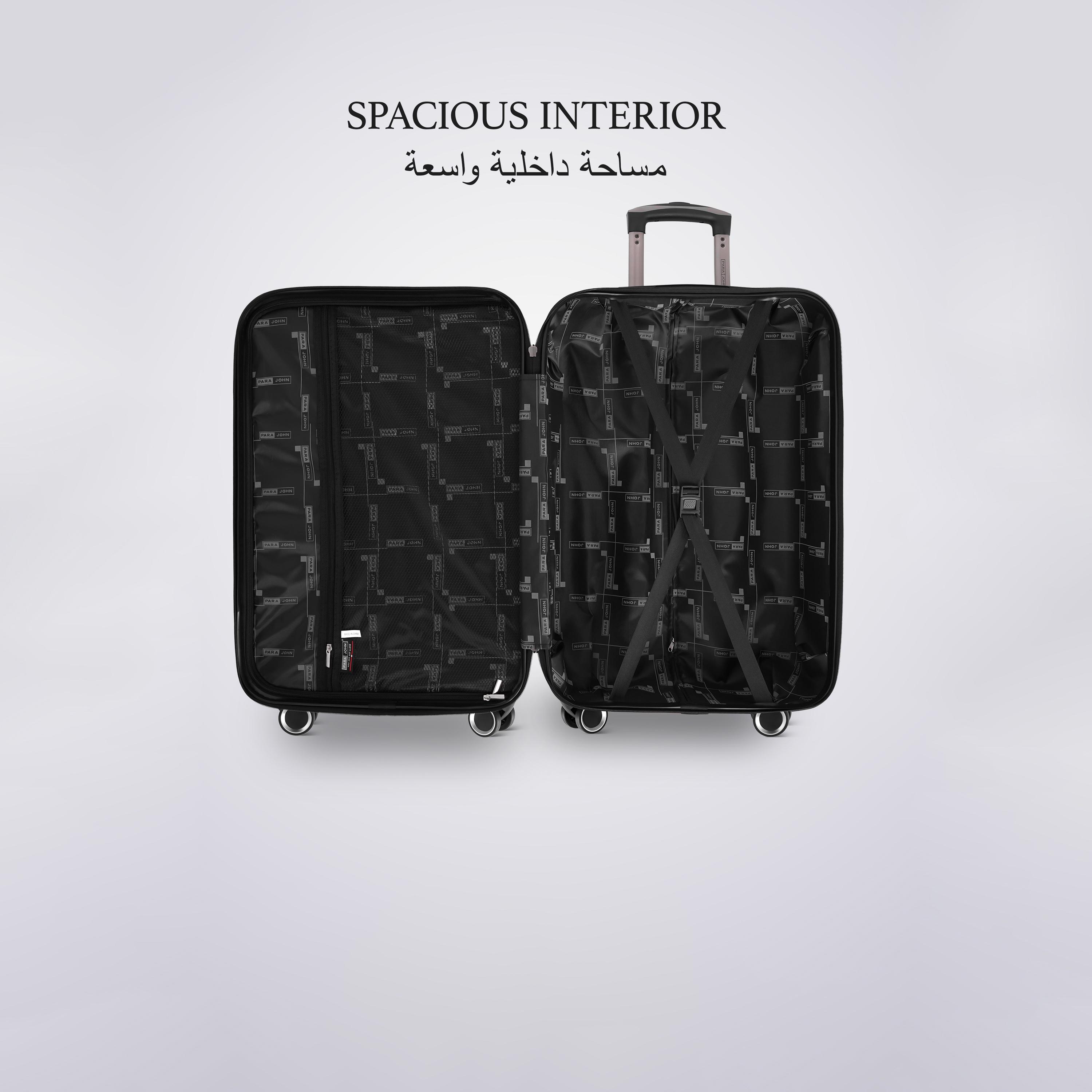 باراجون-  طقم 3 شنط سفر بأربع عجلات دوارة جوانب صلبة من مادة ABS وقفل TSA-travel-luggagesandbags-luggage-image-5