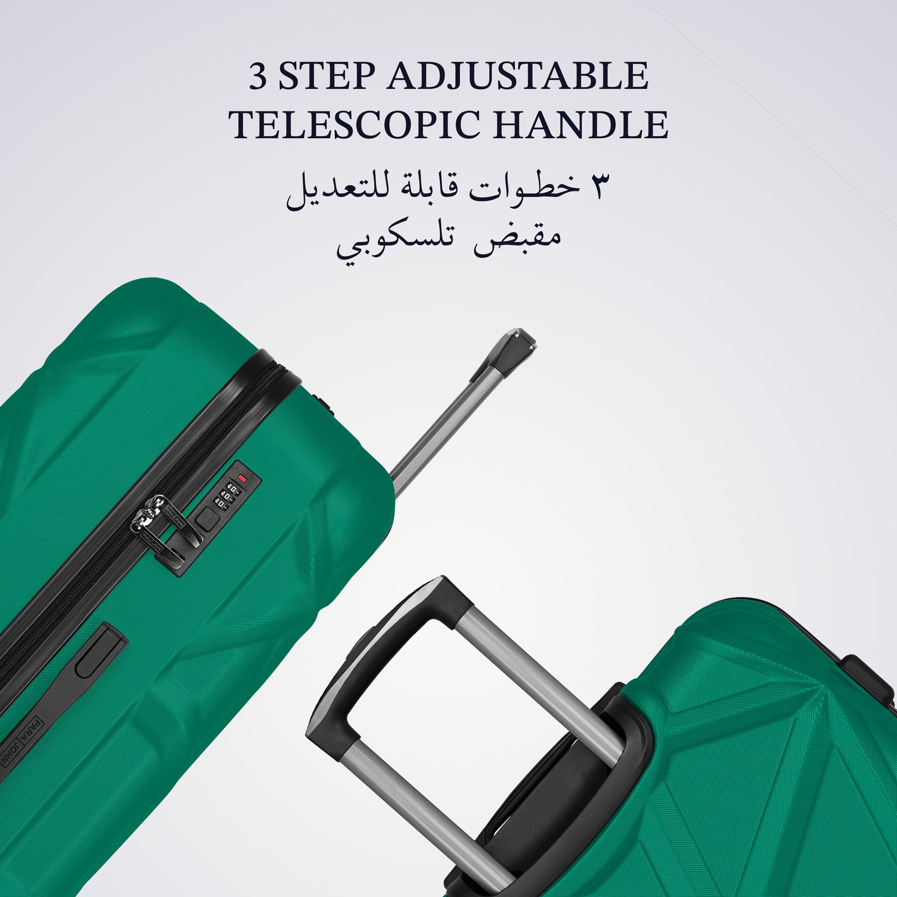 باراجون-  طقم 3 شنط سفر بأربع عجلات دوارة جوانب صلبة من مادة ABS وقفل TSA-travel-luggagesandbags-luggage-image-9