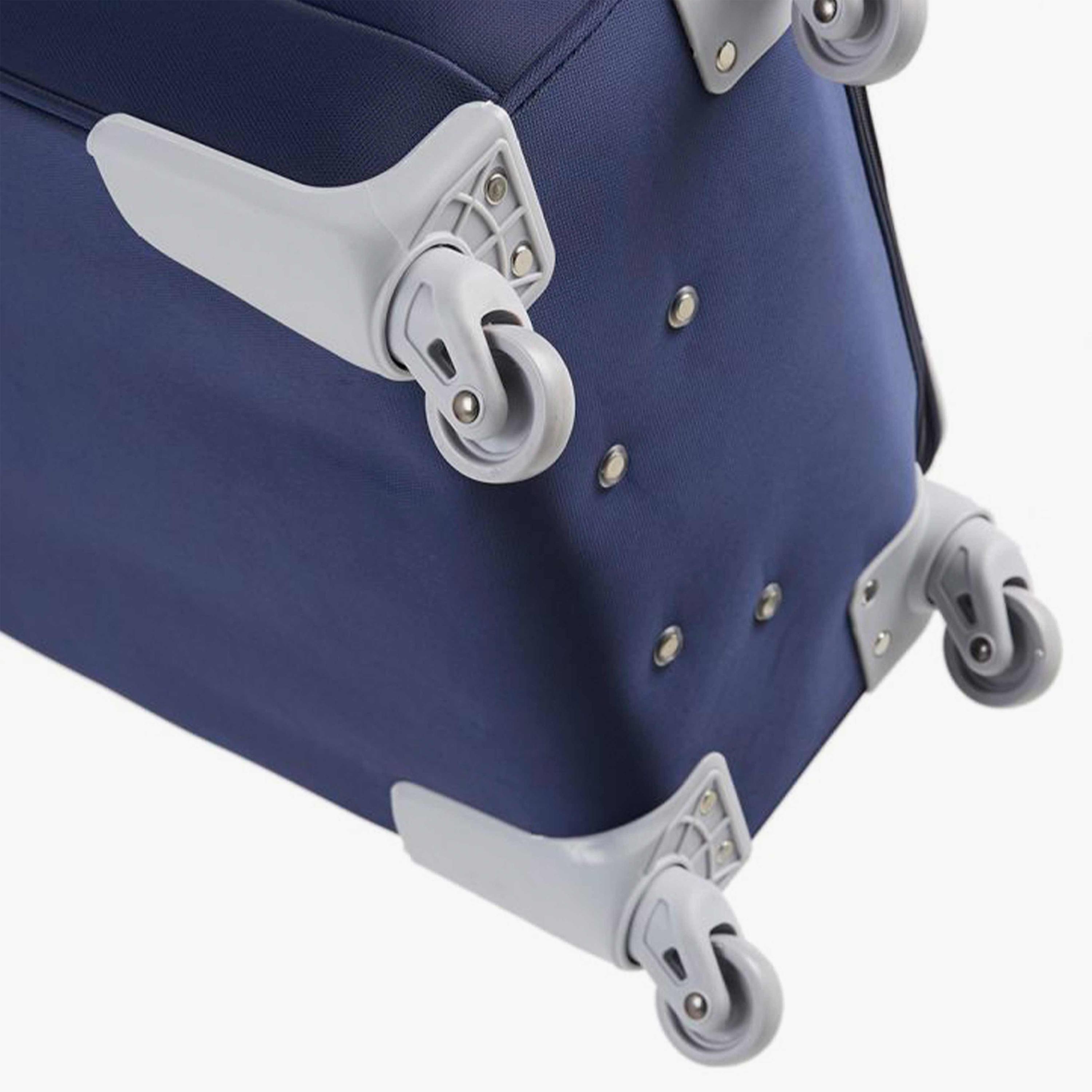 Senator 55 CM Small Cabin Nylon Soft Sided 4-Wheeler Spinner Trolley Bag with Built-in Combination lock | LL003-20-travel-luggagesandbags-luggage-image-9