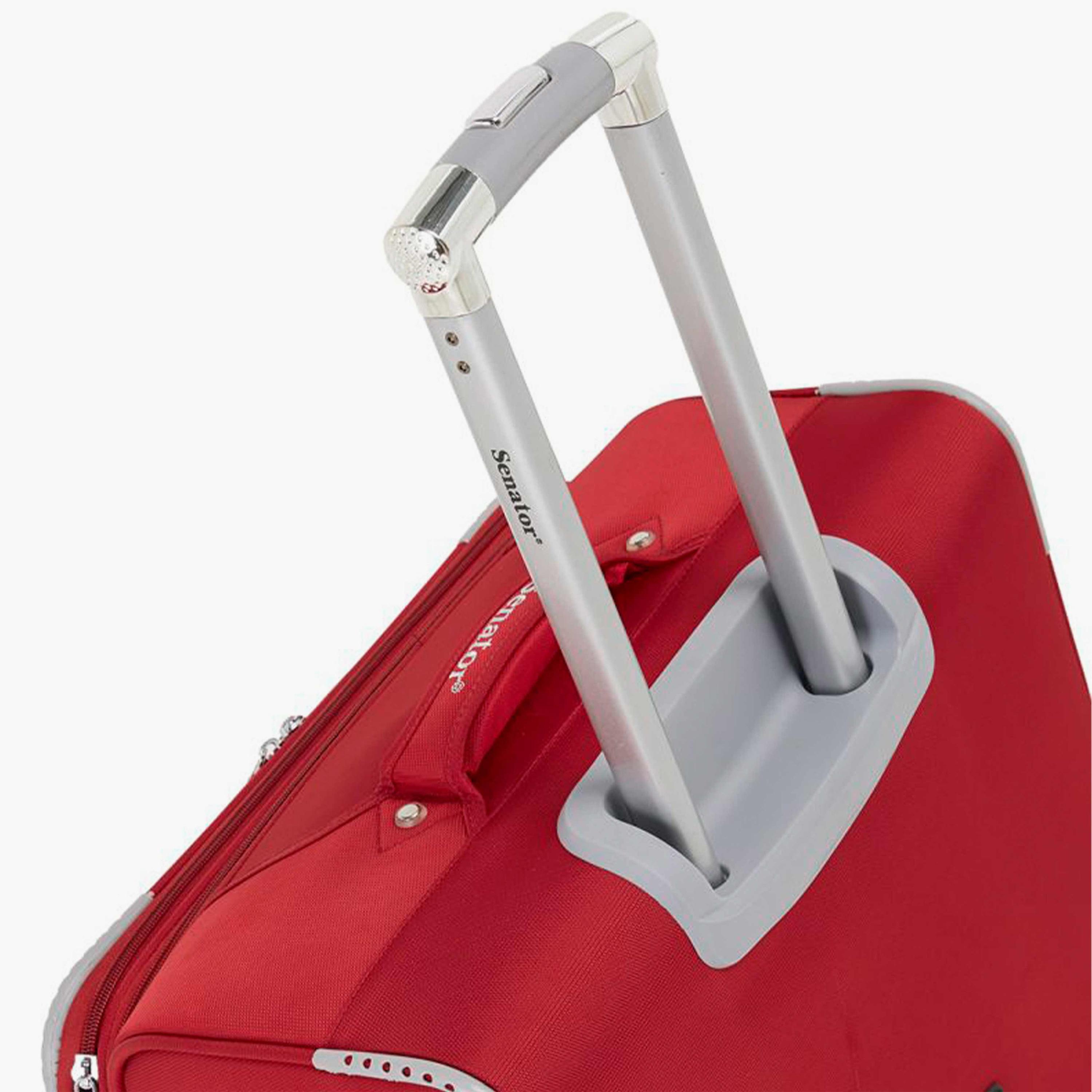 Senator 64 CM Medium Check-in Nylon Soft Sided 4-Wheeler Spinner Trolley Bag with Built-in Combination lock | LL003-24-travel-luggagesandbags-luggage-image-8