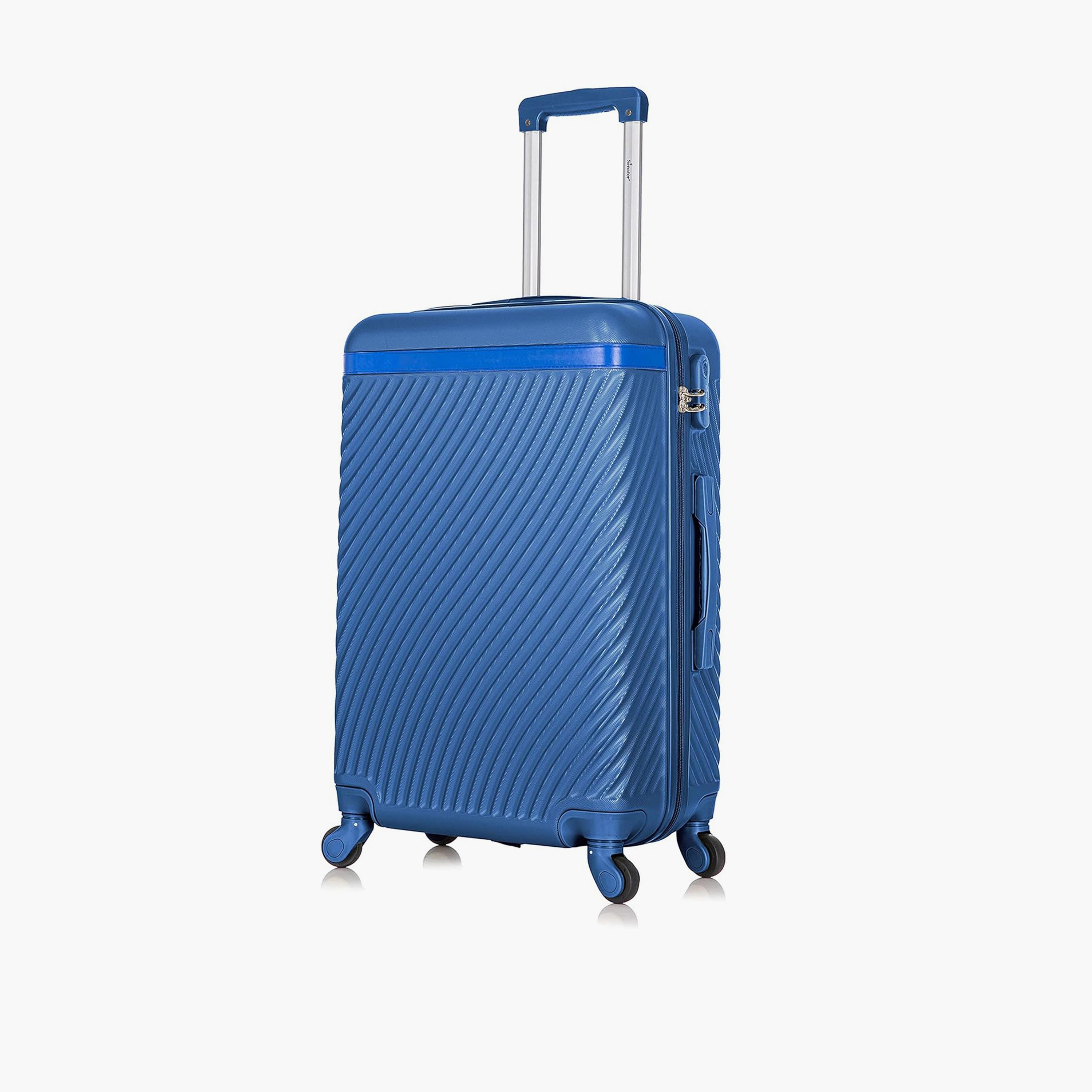 Senator 66 CM Medium Check-in ABS Hard Sided 4-Wheeler Spinner Trolley Bag with Combination Lock | KH1065-24-travel-luggagesandbags-luggage-image-1