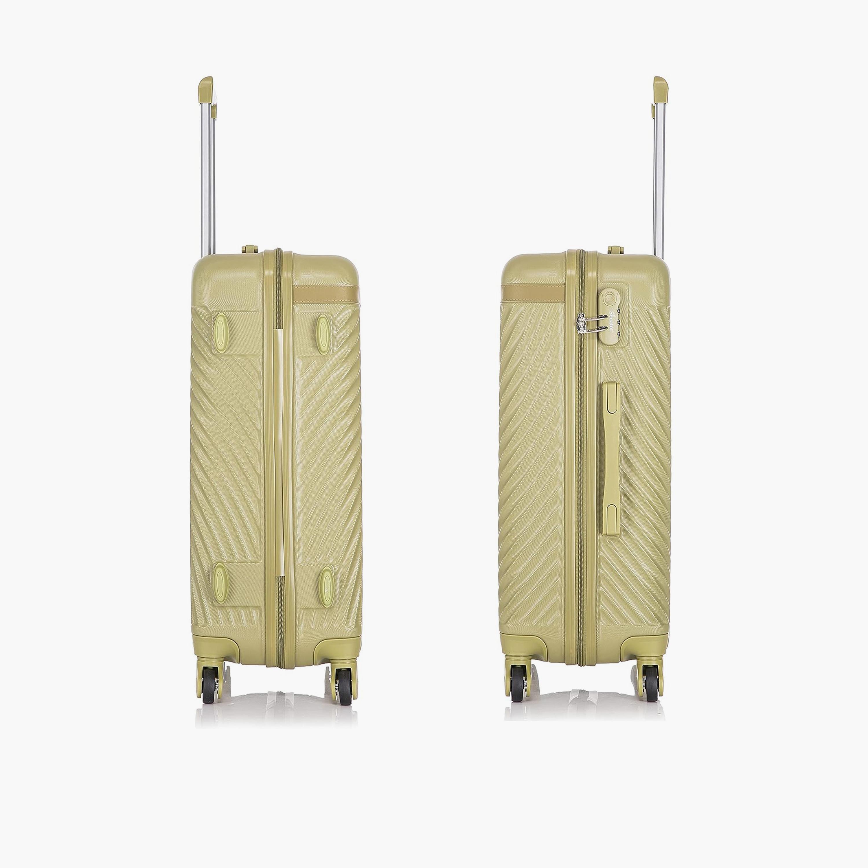 Senator 66 CM Medium Check-in ABS Hard Sided 4-Wheeler Spinner Trolley Bag with Combination Lock | KH1065-24-travel-luggagesandbags-luggage-image-8