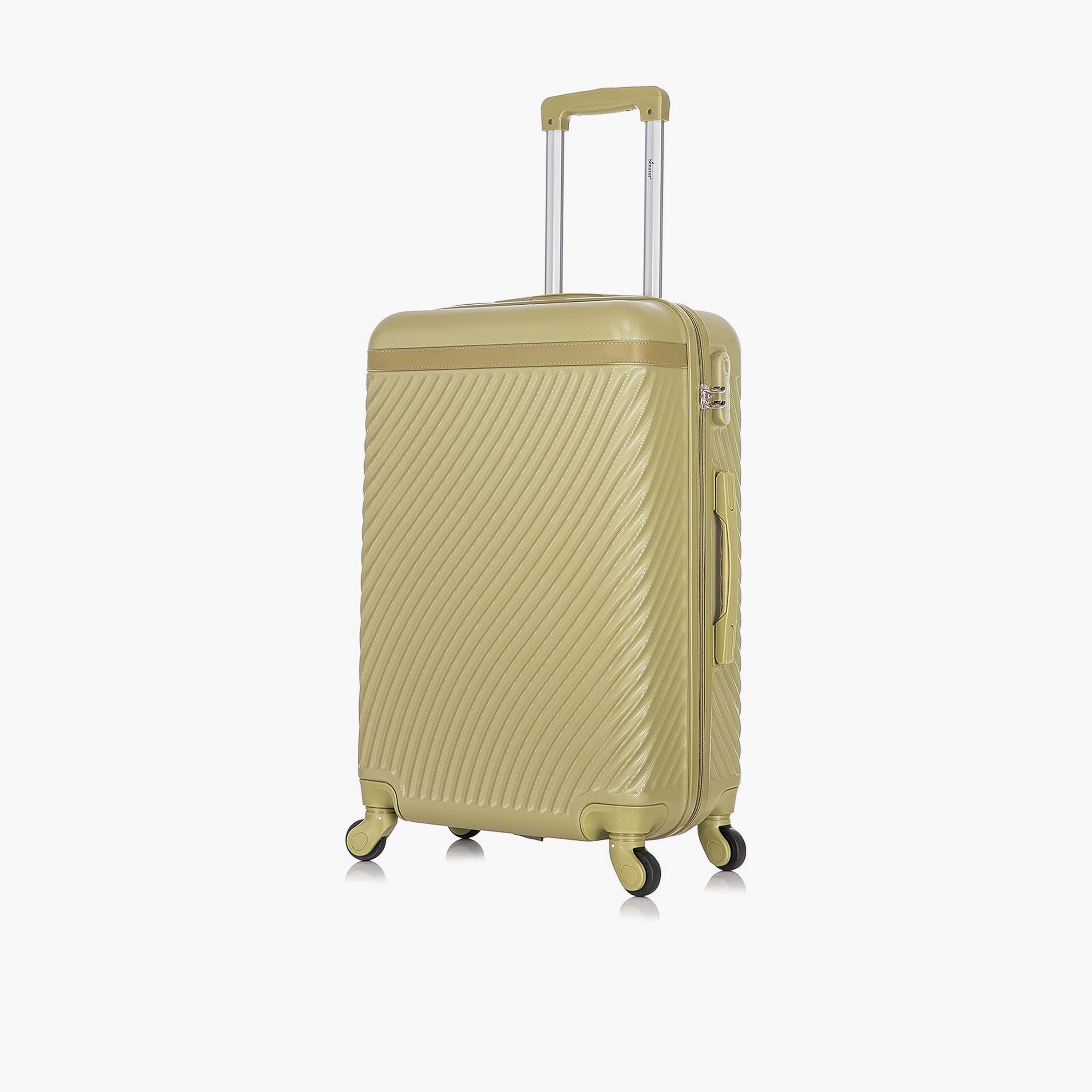 Senator 76 CM Large Check-in ABS Hard Sided 4-Wheeler Spinner Trolley Bag with Combination Lock | KH1065-28-travel-luggagesandbags-luggage-image-1