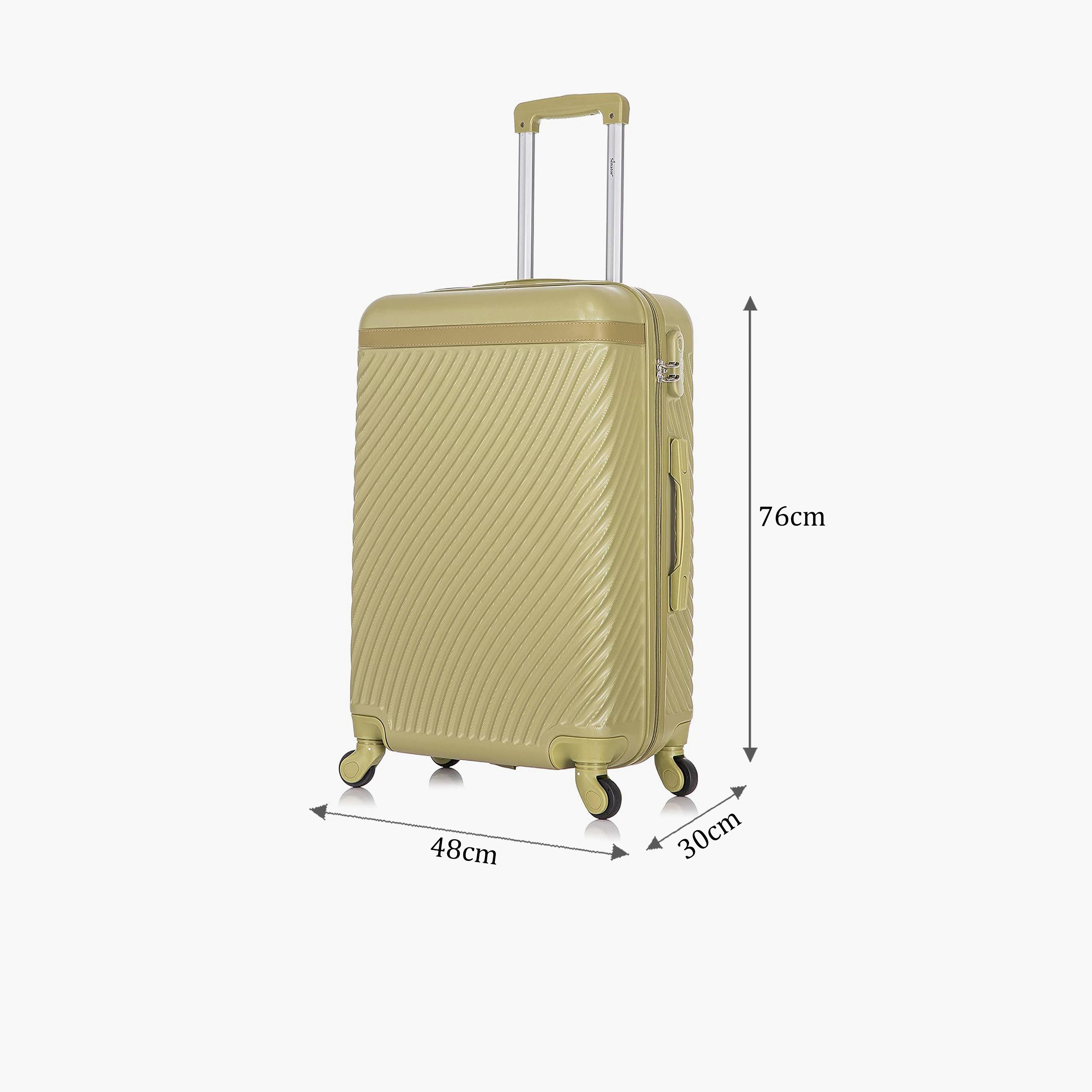 Senator 76 CM Large Check-in ABS Hard Sided 4-Wheeler Spinner Trolley Bag with Combination Lock | KH1065-28-travel-luggagesandbags-luggage-image-2