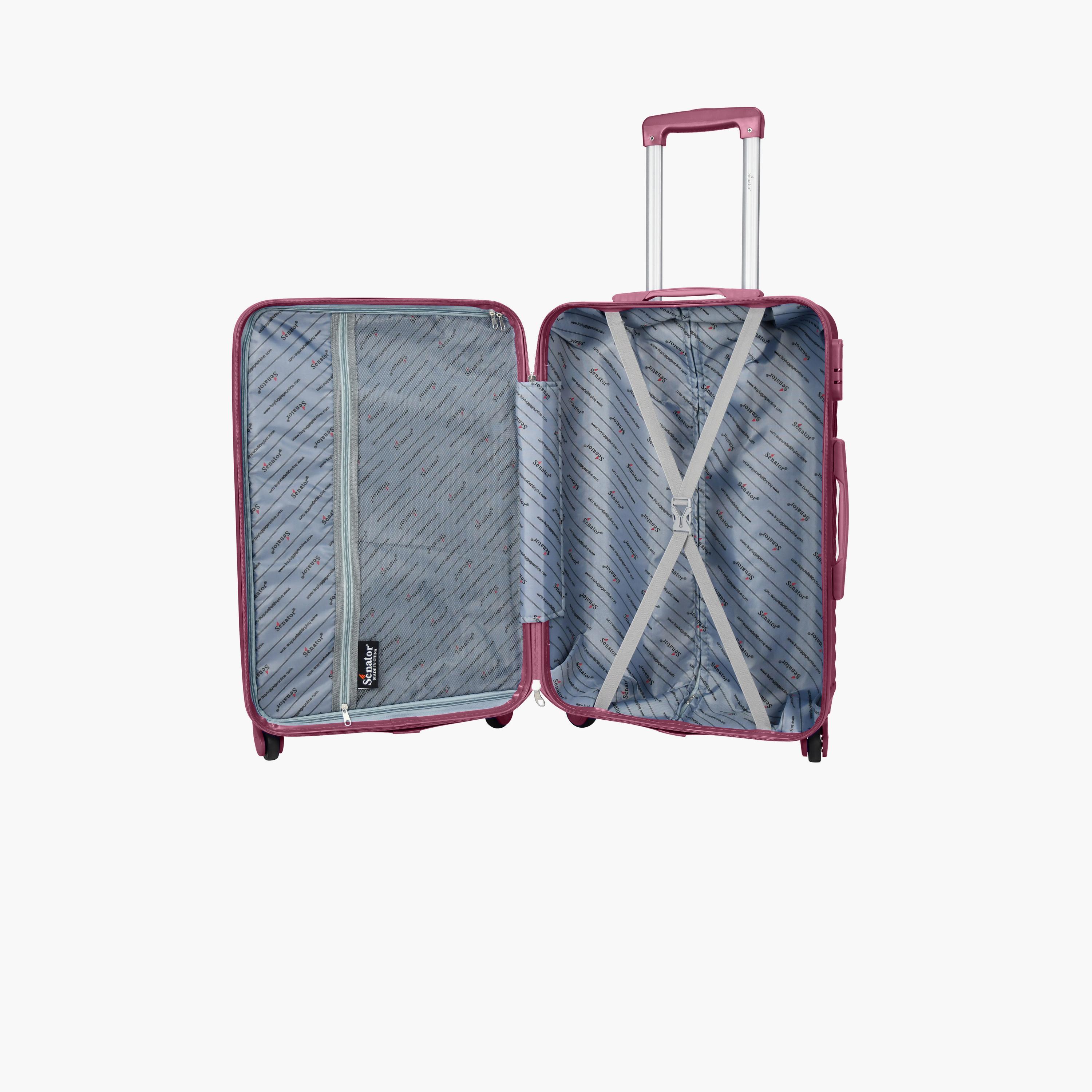 Senator 76 CM Large Check-in ABS Hard Sided 4-Wheeler Spinner Trolley Bag with Combination Lock | KH1065-28-travel-luggagesandbags-luggage-image-5