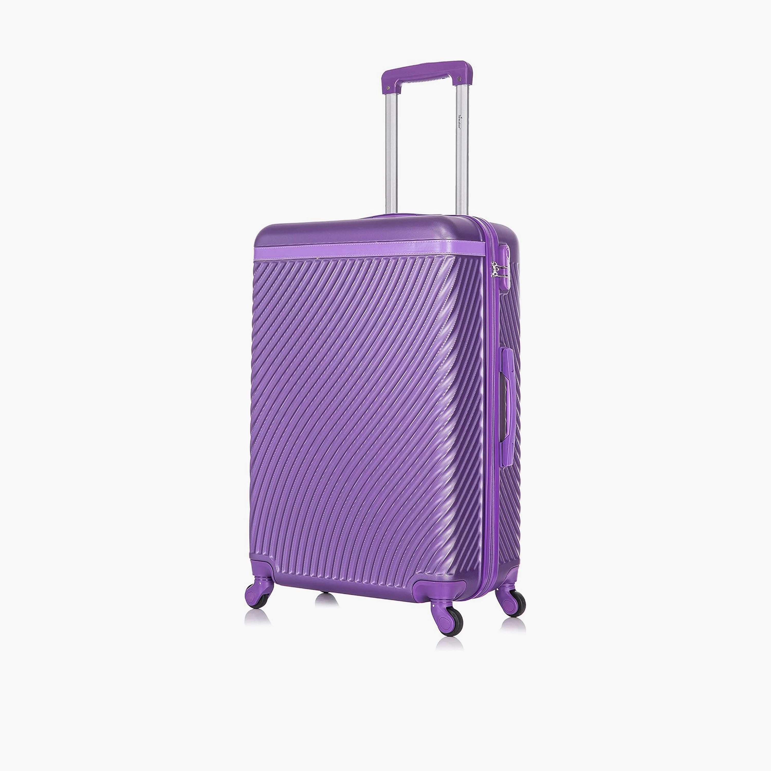 Senator 76 CM Large Check-in ABS Hard Sided 4-Wheeler Spinner Trolley Bag with Combination Lock | KH1065-28-travel-luggagesandbags-luggage-image-1