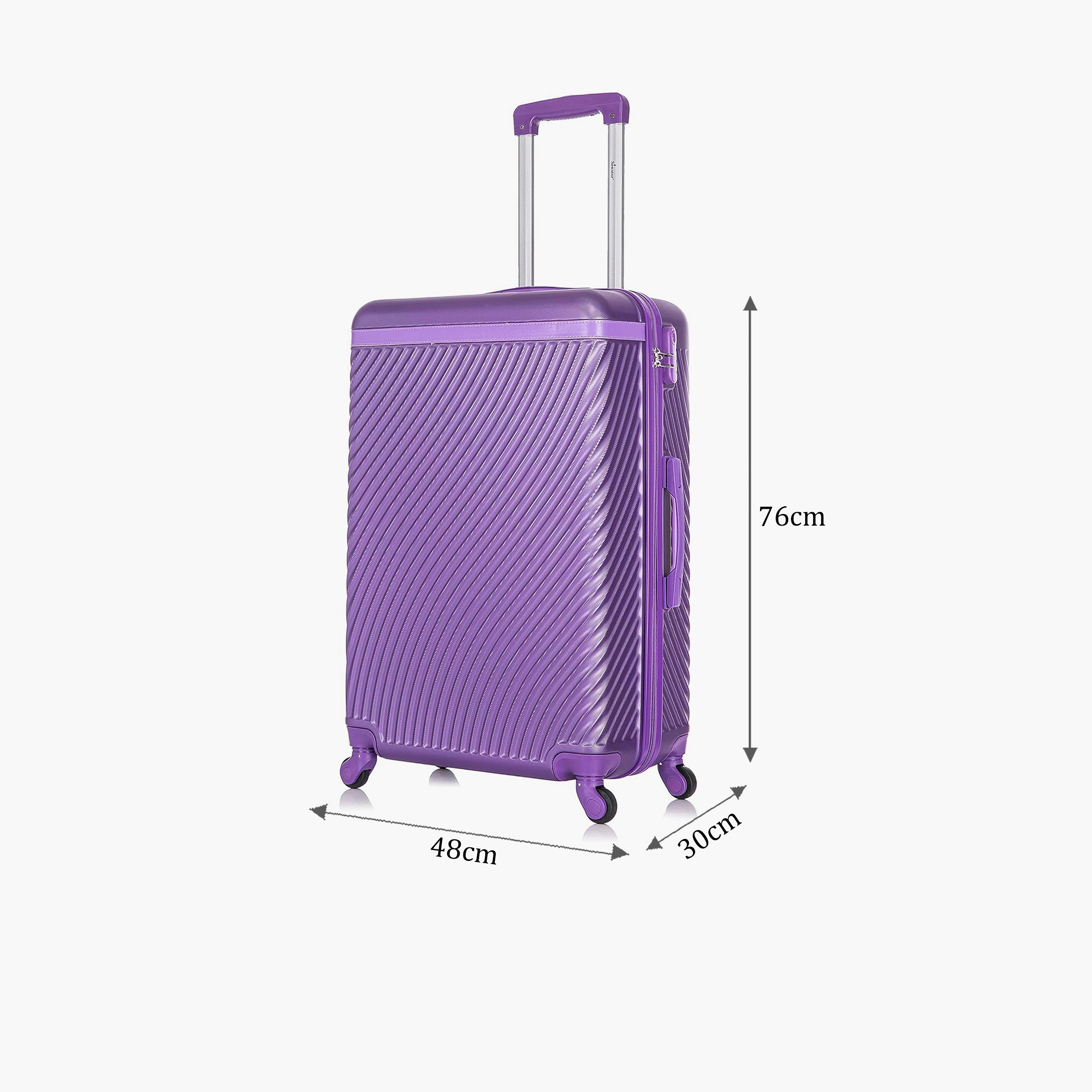 Senator 76 CM Large Check-in ABS Hard Sided 4-Wheeler Spinner Trolley Bag with Combination Lock | KH1065-28-travel-luggagesandbags-luggage-image-2
