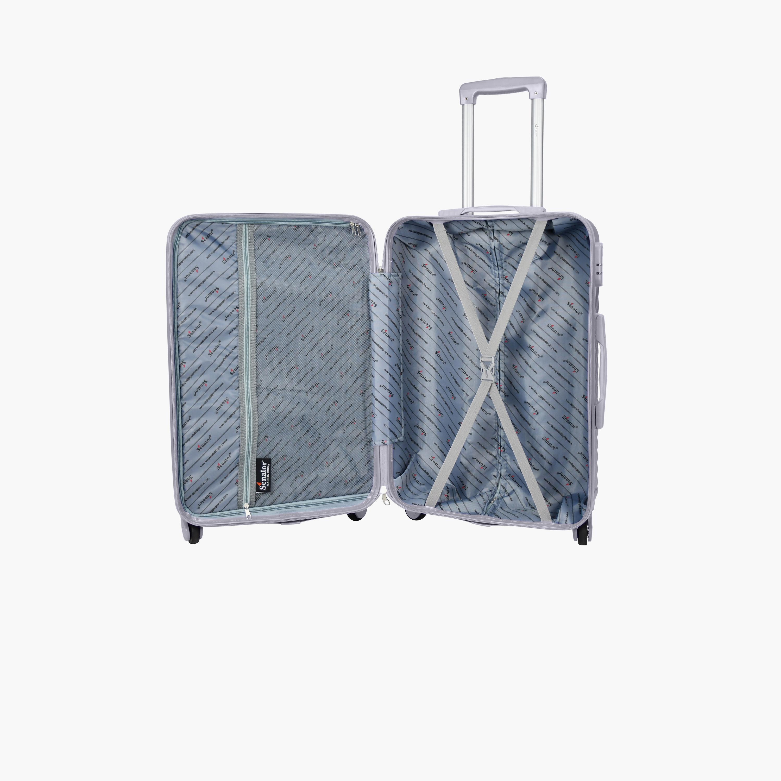 سيناتور- شنطة بأربع عجلات دوارة حجم متوسط 66 سم جوانب صلبة من ABS مع قفل مدمج | KH1065-24-travel-luggagesandbags-luggage-image-5