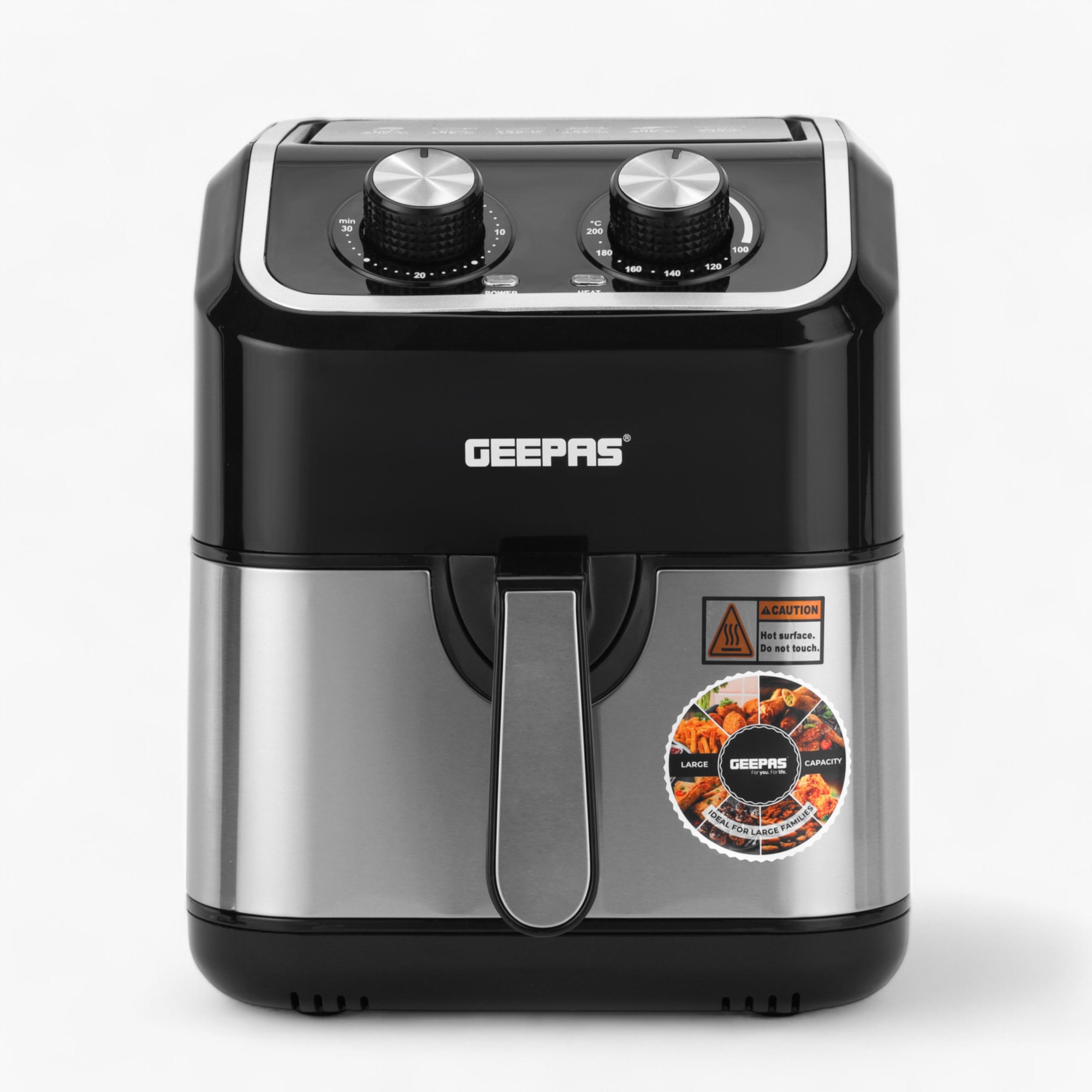 مقلاة هوائية 1600 واط بسعة 5 لتر من جيباس - GAF37528-household-appliances-kitchenappliances-airfryers-image-2