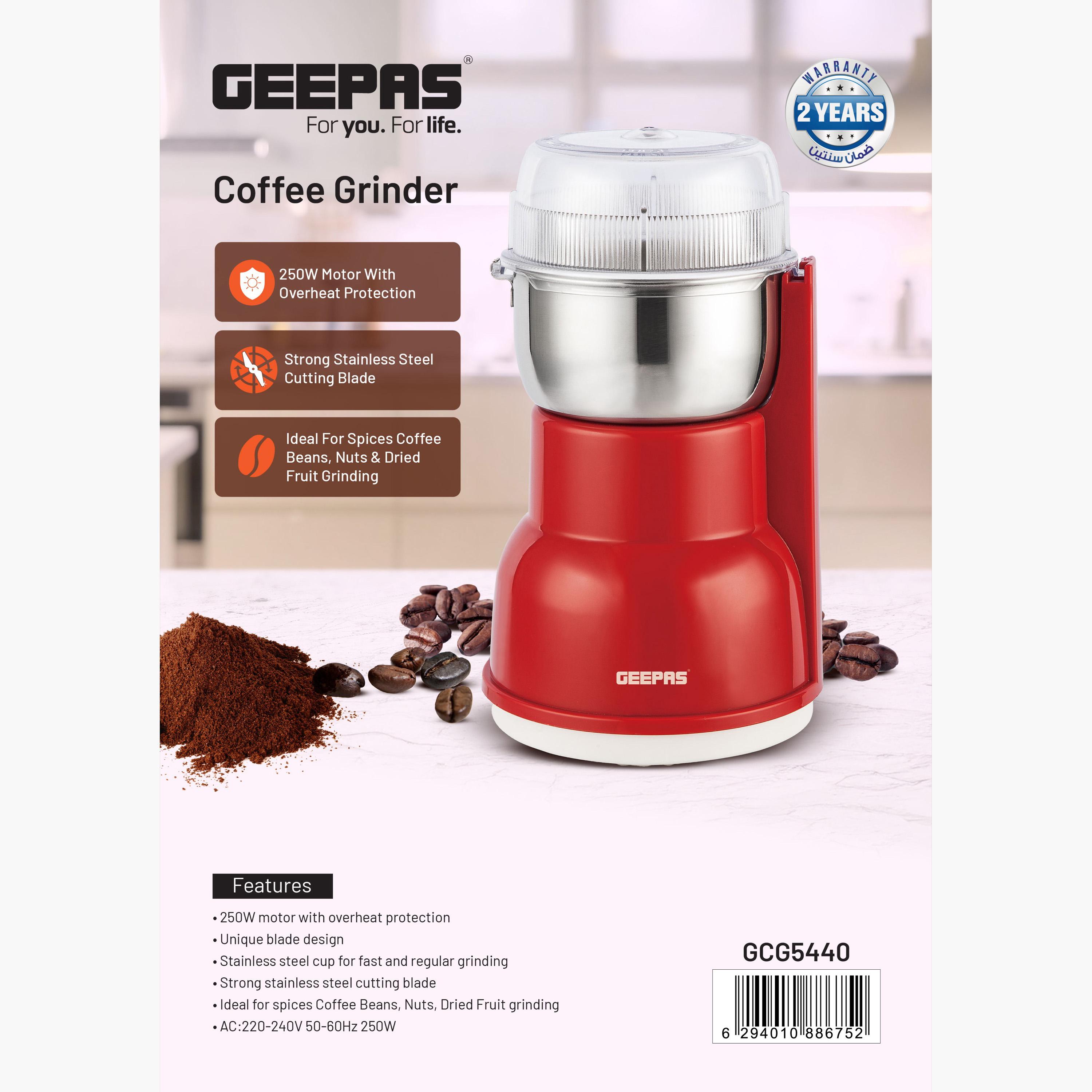 250W Coffee Grinder - GCG5440-household-appliances-kitchenappliances-blendersmixersandgrinders-image-2