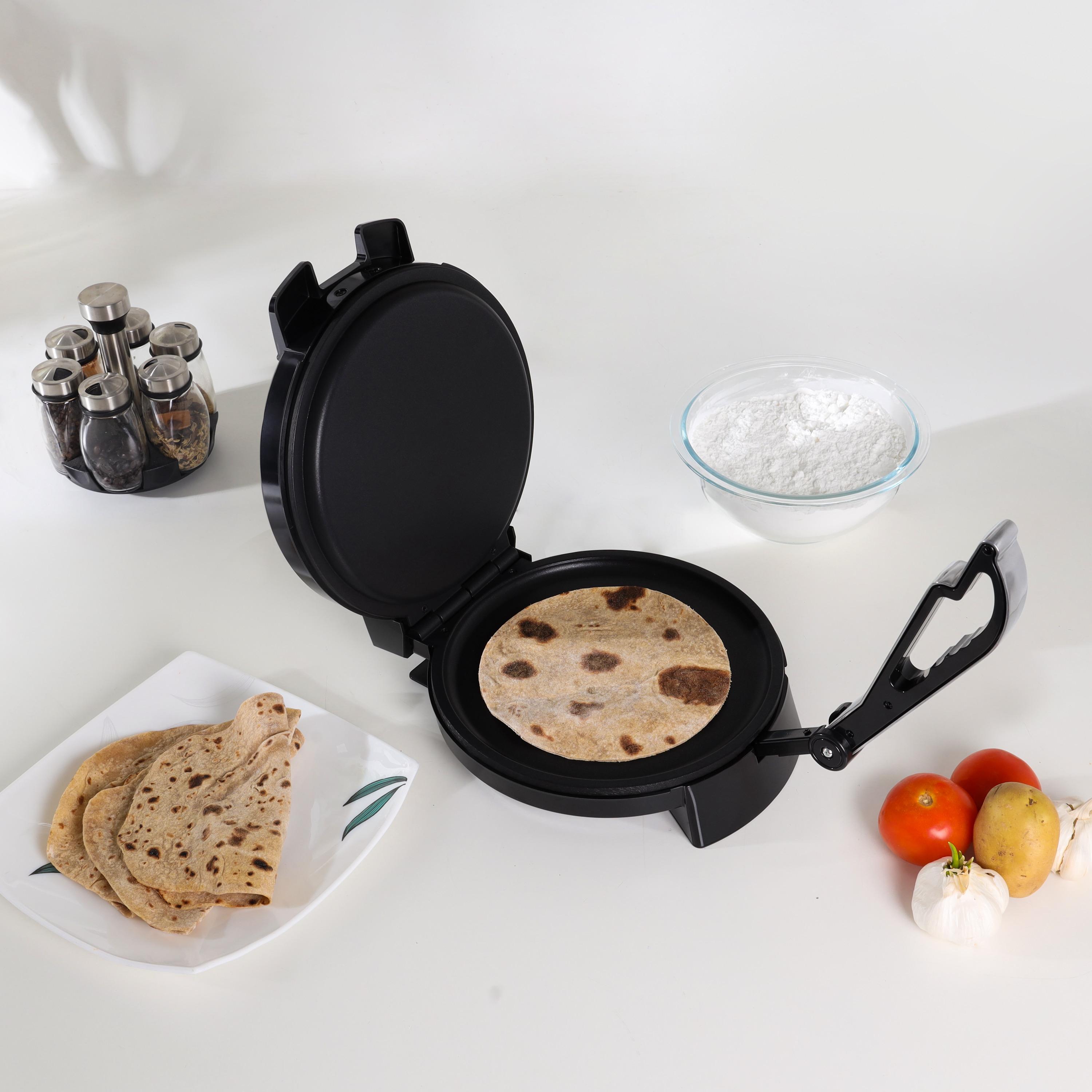 Mexican Style Tortilla Press Chapathi Maker - GCM6125-household-appliances-kitchenappliances-otherkitchenappliances-image-2