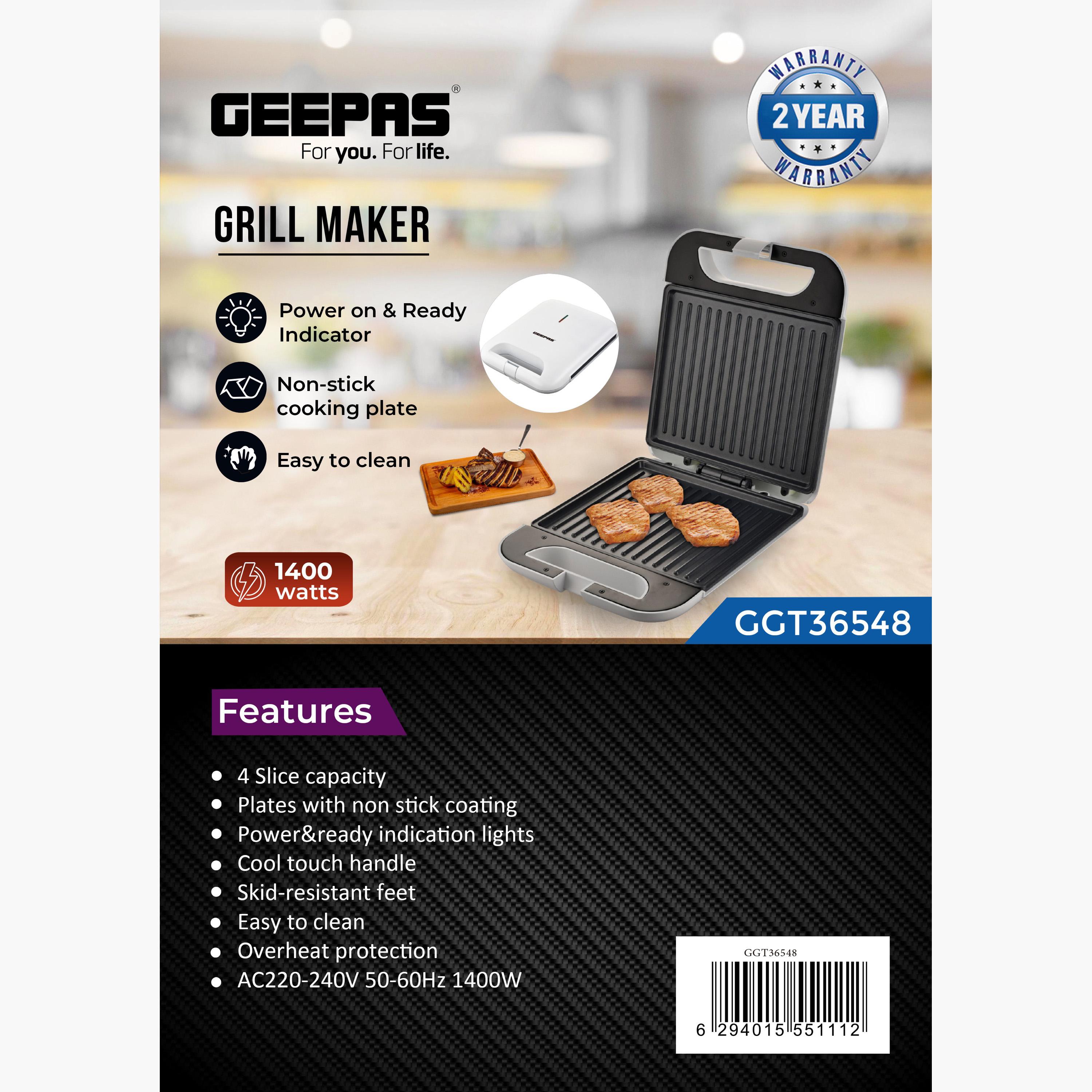 Non-Stick Grill Maker - GGT36548-household-appliances-kitchenappliances-otherkitchenappliances-image-5
