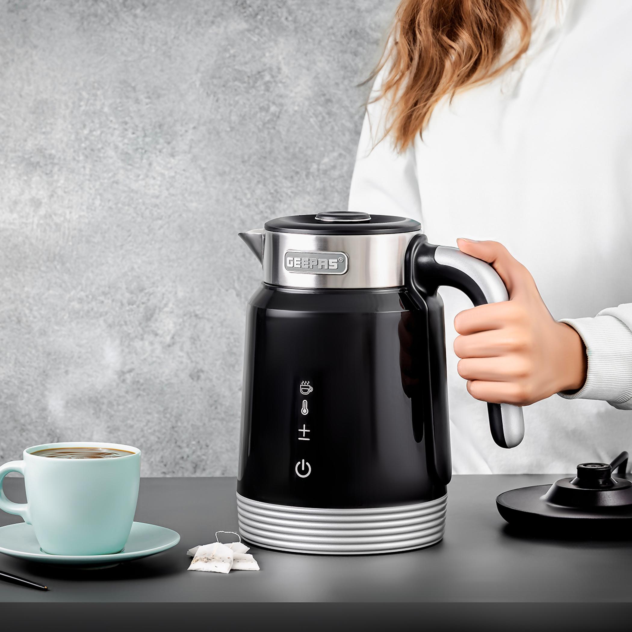 غلاية ذكية ستانلس ستيل بقوة 2200 واط 1.7 لتر من جيباس - GK38034-household-appliances-kitchenappliances-electrickettles-image-2