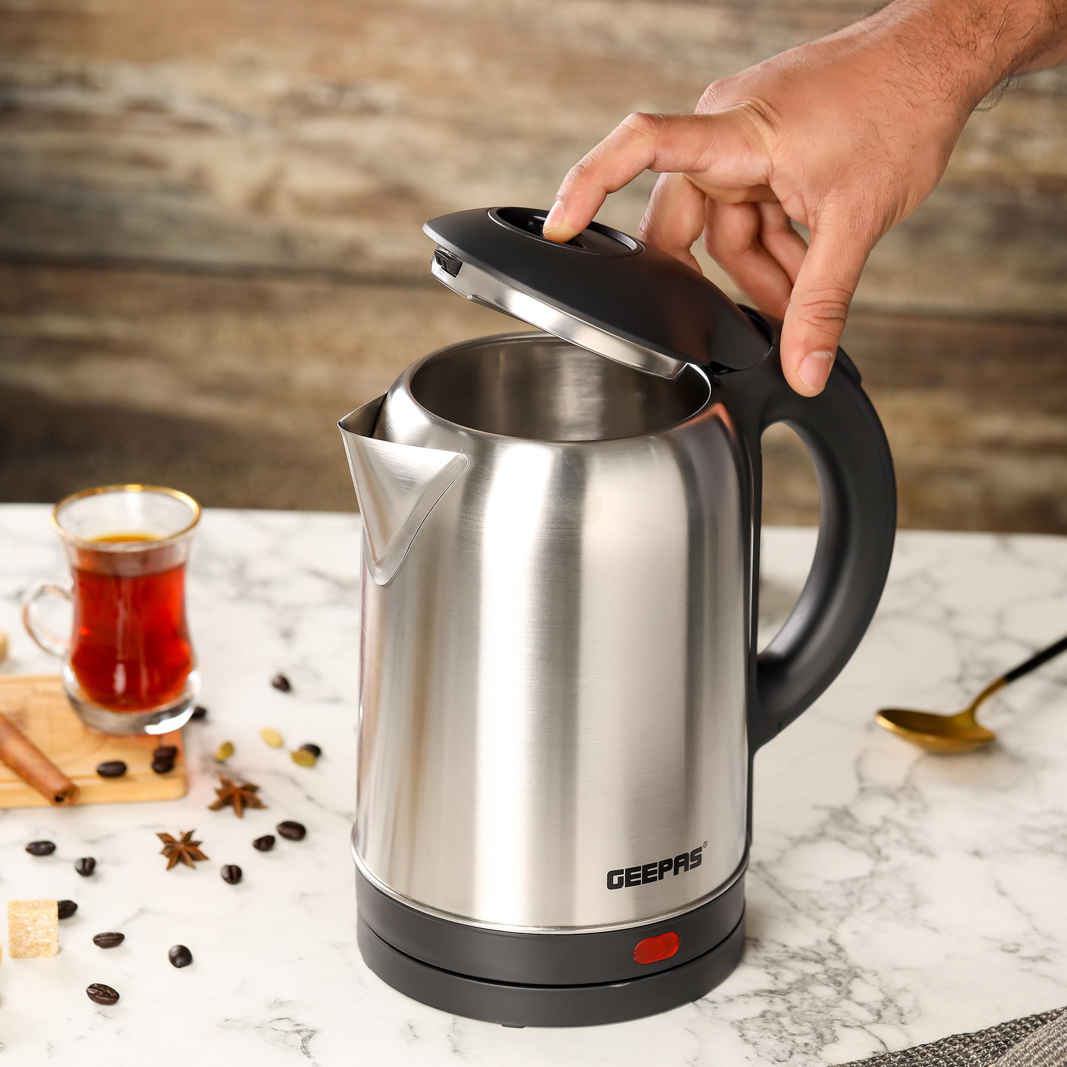 1800W Stainless Steel 2 L Electric Kettle - GK5466B-household-appliances-kitchenappliances-electrickettles-image-2