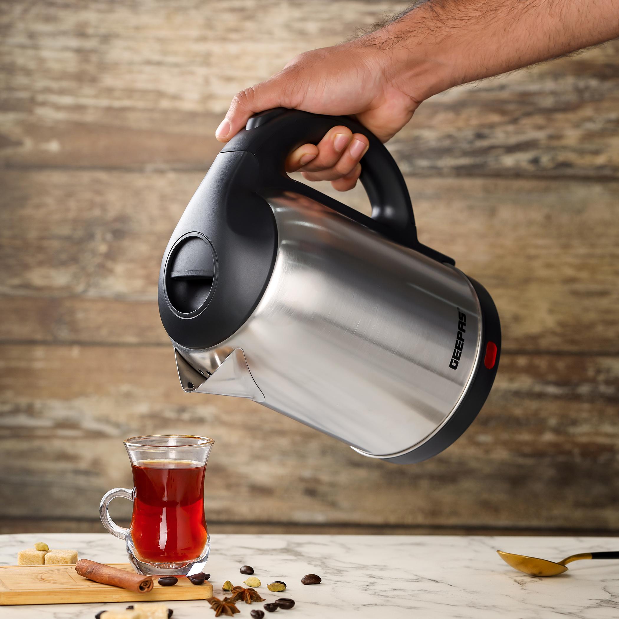 1800W Stainless Steel 2 L Electric Kettle - GK5466B-household-appliances-kitchenappliances-electrickettles-image-3