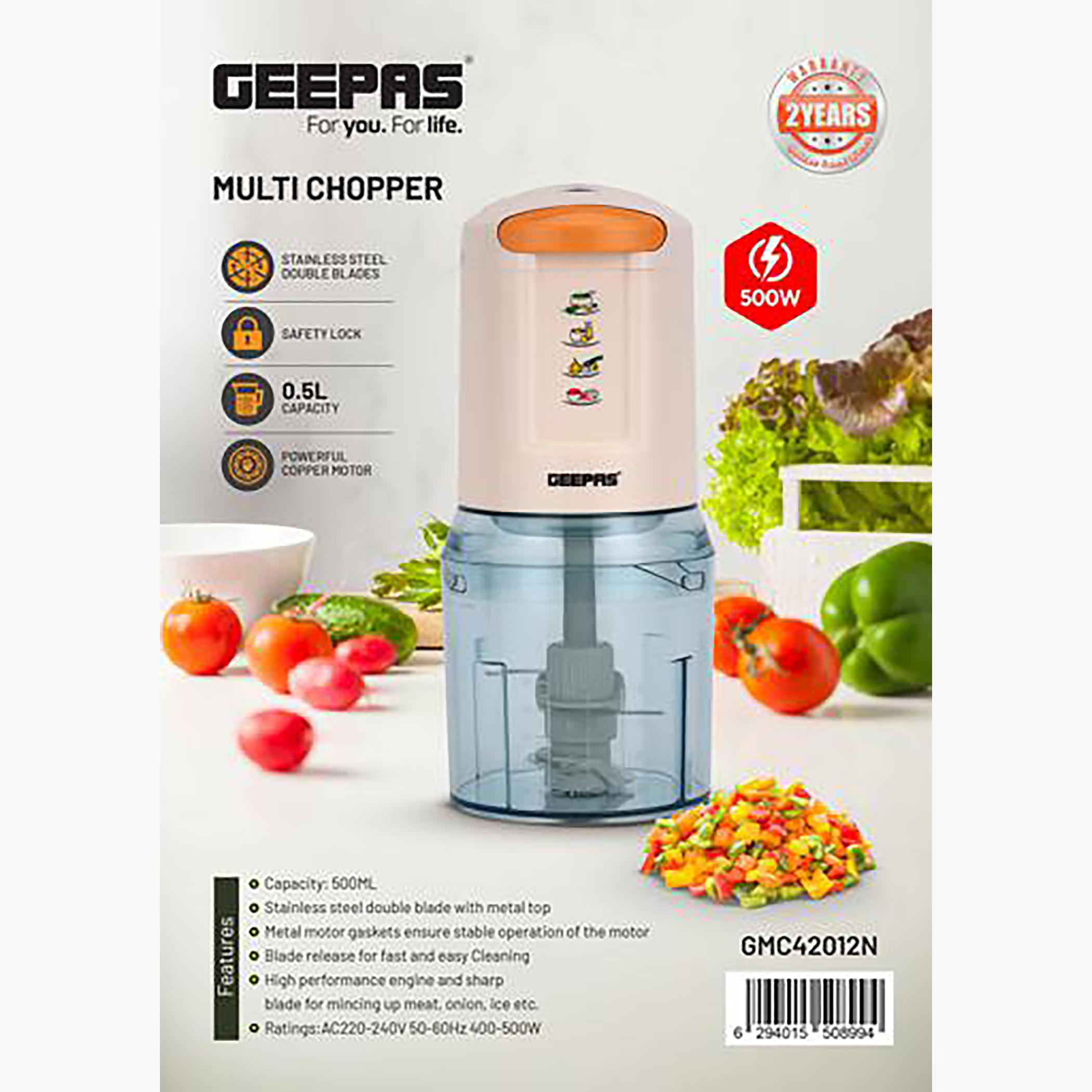 Mini 400W 0.5 L Food Processor - GMC42012-household-appliances-kitchenappliances-foodprocessors-image-2