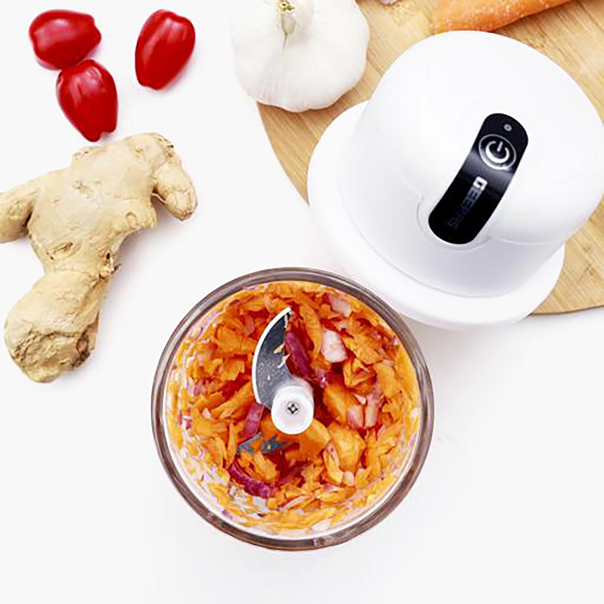 Wireless Mini Food Chopper - 300 ml-household-appliances-kitchenappliances-foodprocessors-image-4