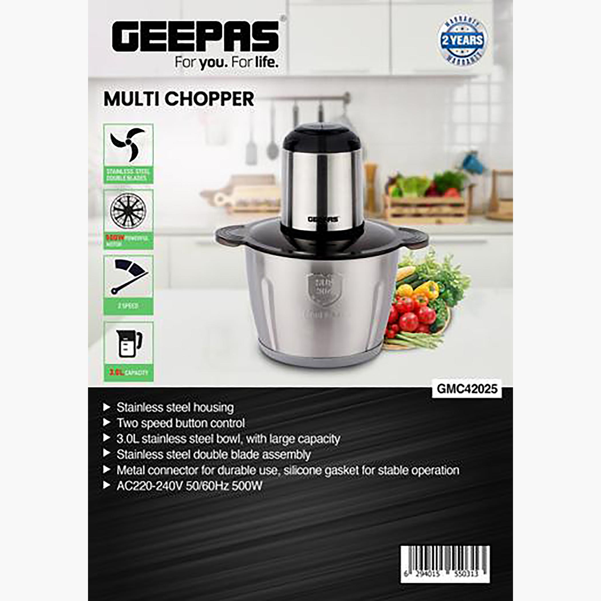 500W 3 L Multi Chopper- GMC42025-household-appliances-kitchenappliances-foodprocessors-image-7