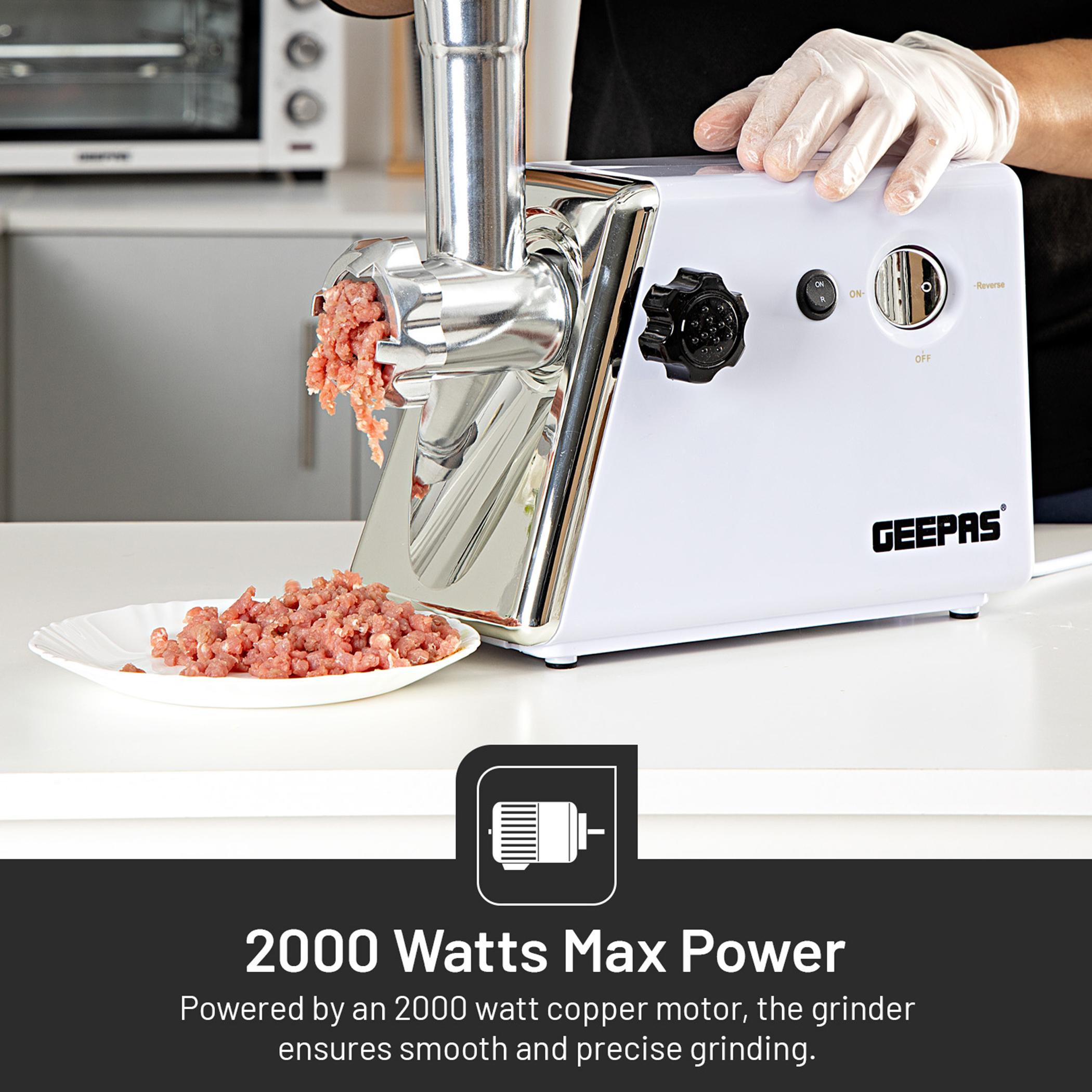 Meat Grinder with Stainless Steel Blades - GMG746-household-appliances-kitchenappliances-blendersmixersandgrinders-image-5