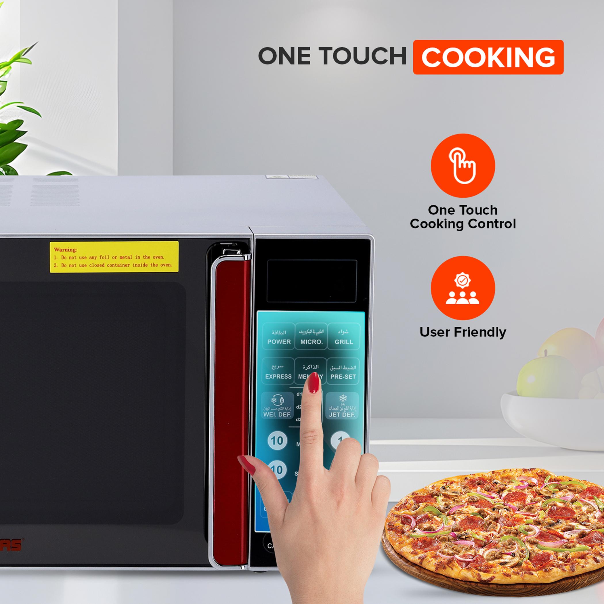 Digital 900W 27 L Microwave Oven - GMO1876-household-appliances-kitchenappliances-microwavesandovens-image-4