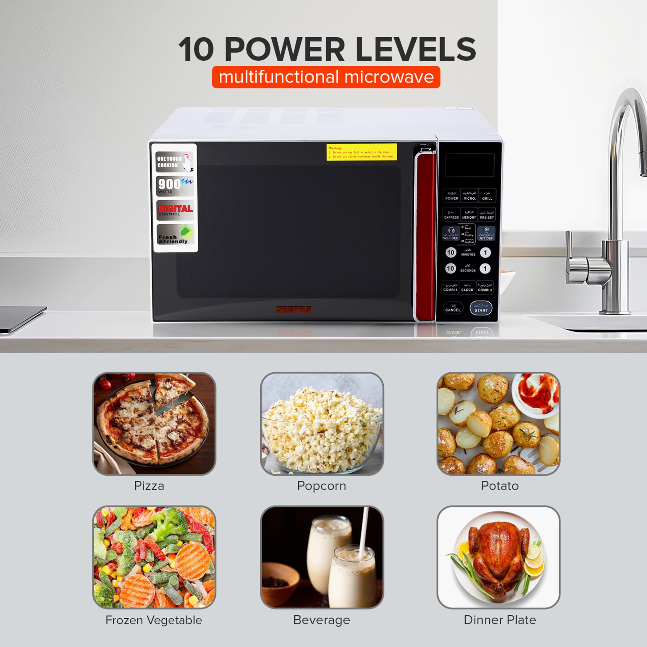 Digital 900W 27 L Microwave Oven - GMO1876-household-appliances-kitchenappliances-microwavesandovens-image-6