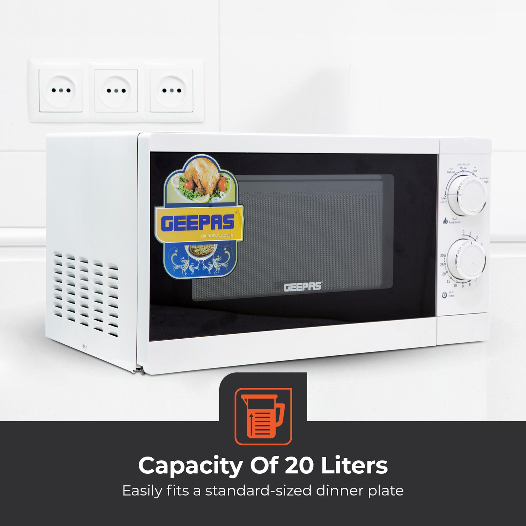 1200W Microwave 20 L Oven - GMO1899-BL-household-appliances-kitchenappliances-microwavesandovens-image-3