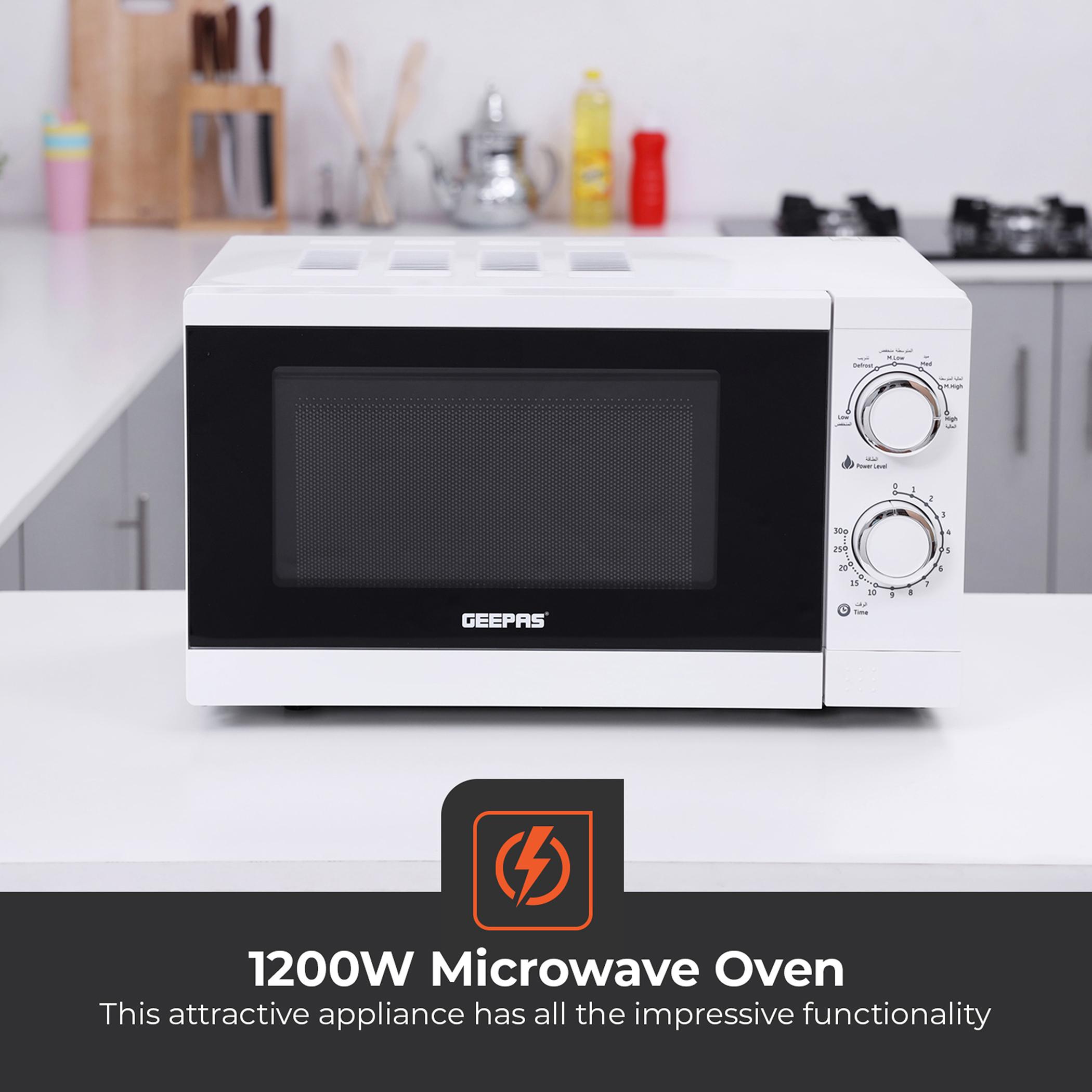 1200W Microwave 20 L Oven - GMO1899-BL-household-appliances-kitchenappliances-microwavesandovens-image-4