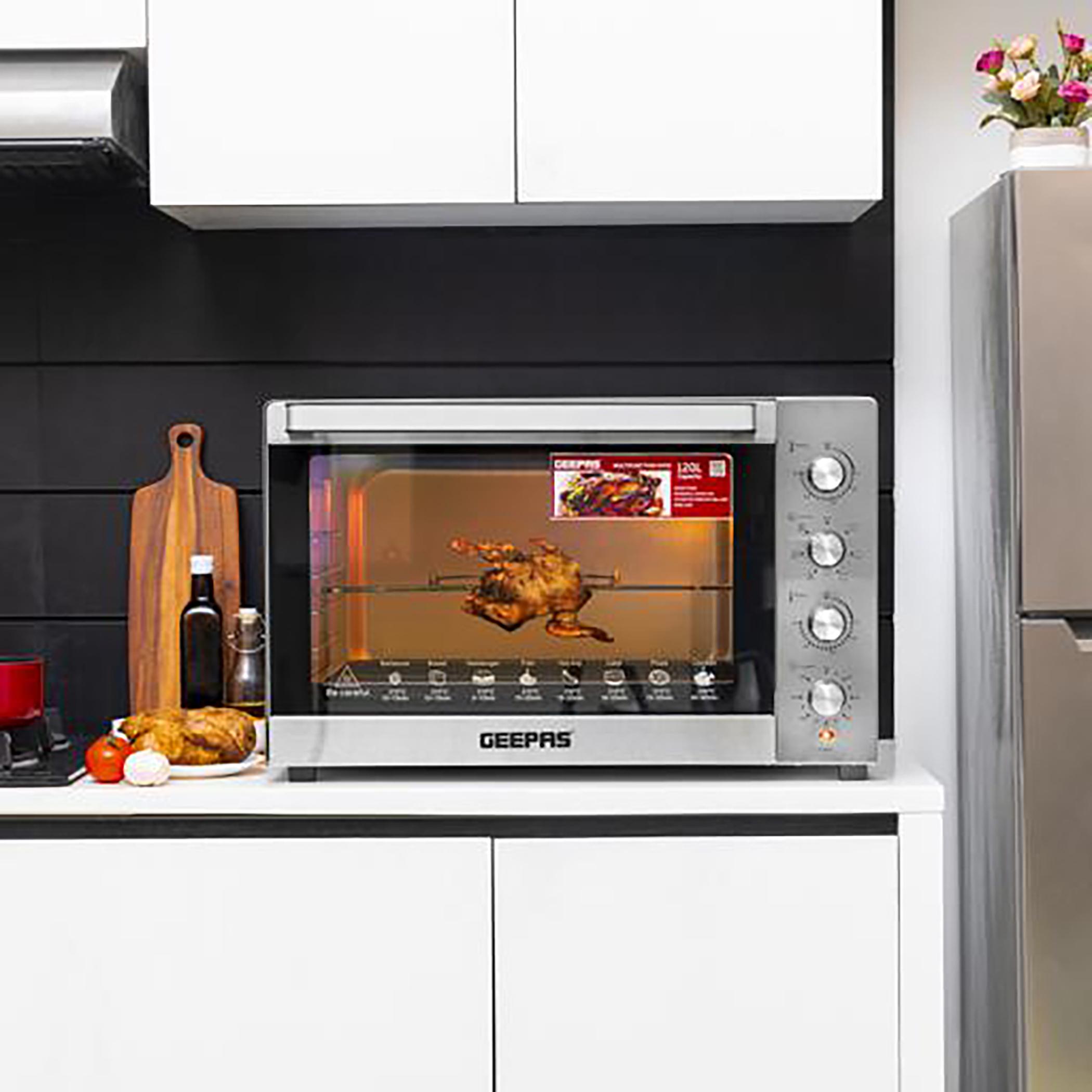 فرن متعدد الوظائف 120 لتر - جيباس - GO34057-household-appliances-kitchenappliances-microwavesandovens-image-5