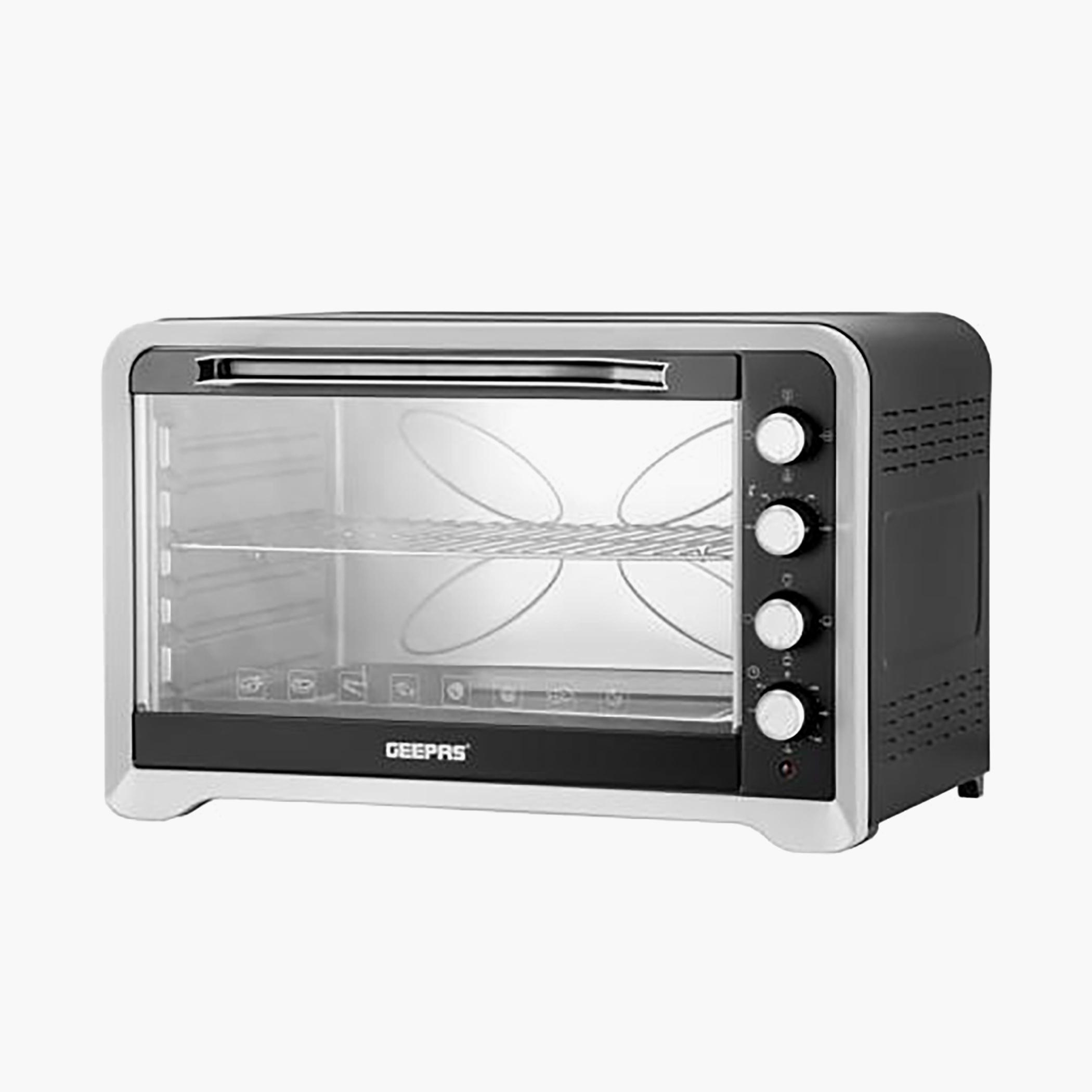 فرن كهربائي مع شواية وحمل حراري 100 لتر 2800 واط من جيباس - GO4406-household-appliances-kitchenappliances-microwavesandovens-image-1