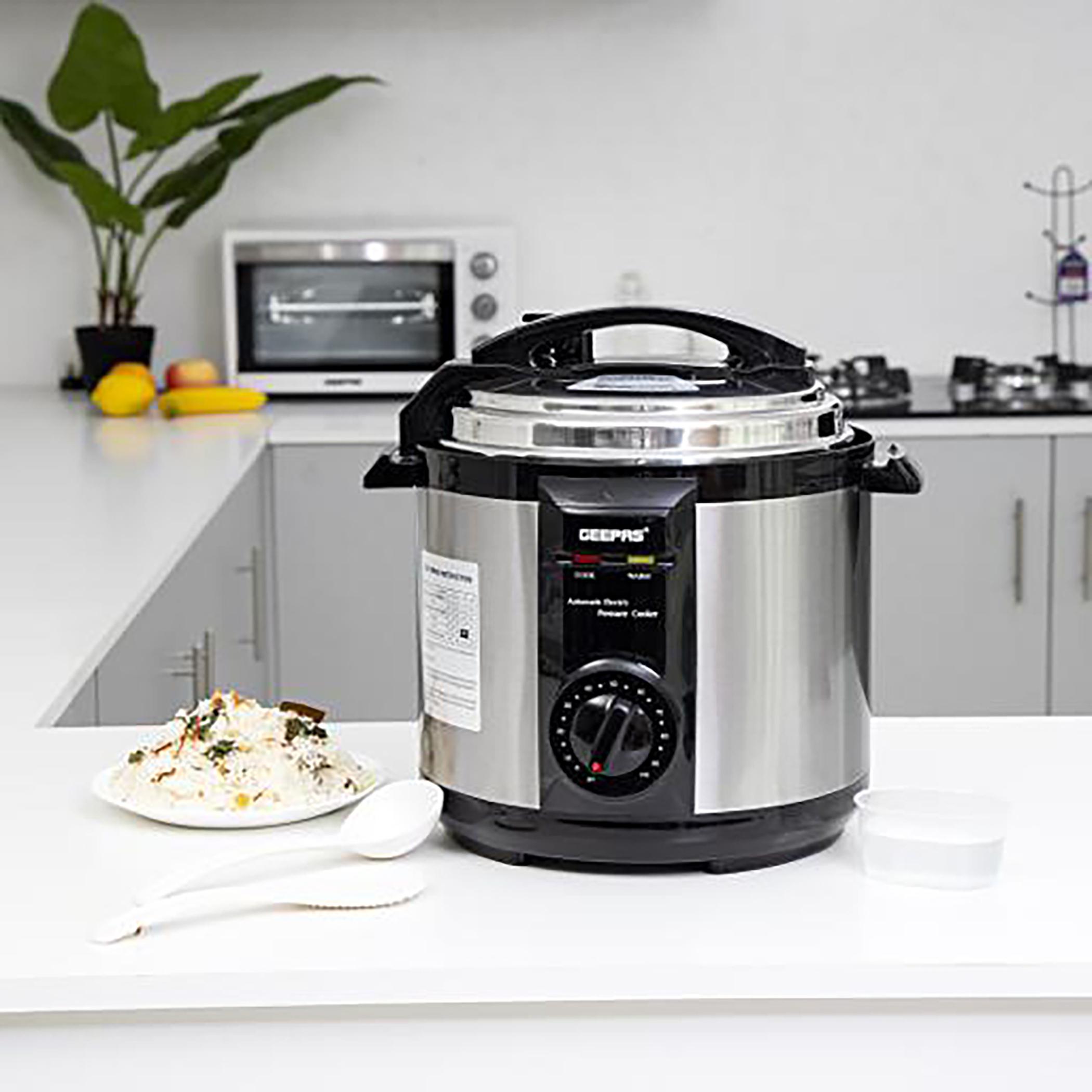 6 L Electric Pressure Cooker - GPC307-household-appliances-kitchenappliances-electriccookers-image-4