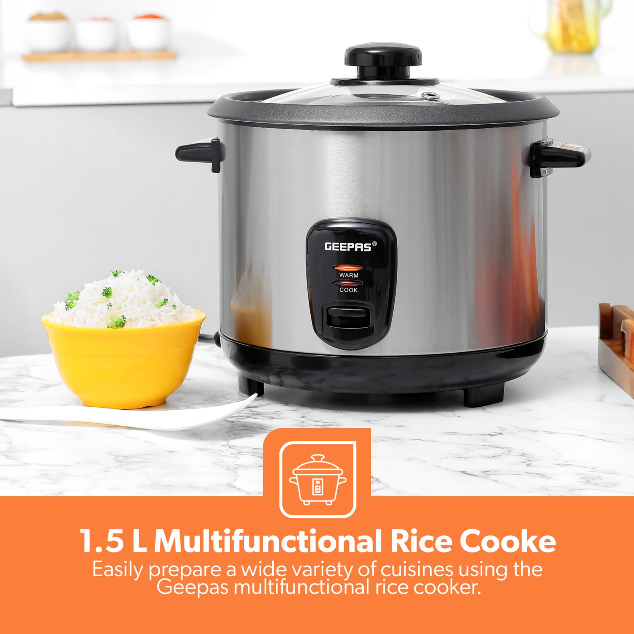 Multifunctional 1.5 L Rice Cooker- GRC35040-household-appliances-kitchenappliances-electriccookers-image-3