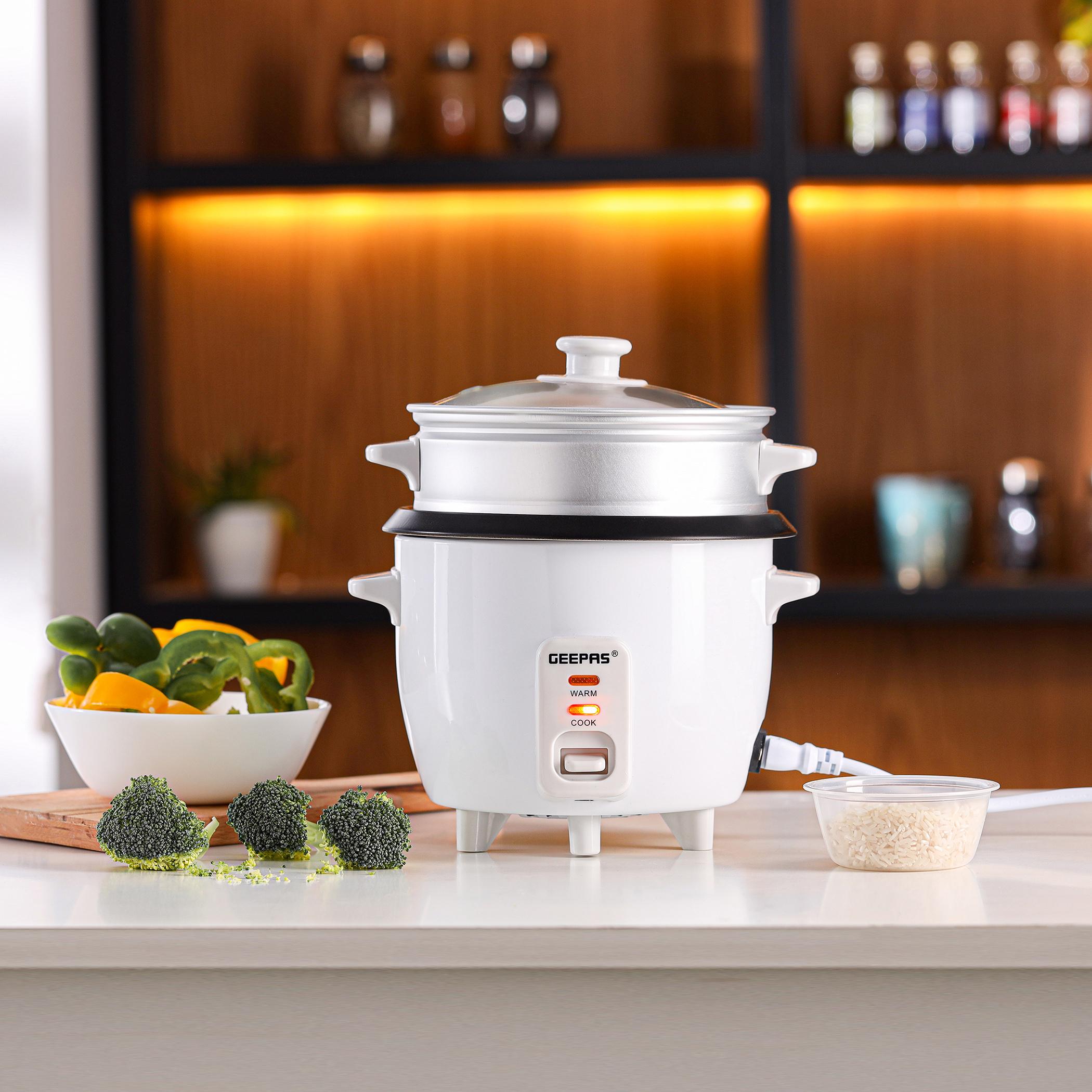 Automatic 350W 0.6 L Rice Cooker- GRC4324-household-appliances-kitchenappliances-electriccookers-image-2