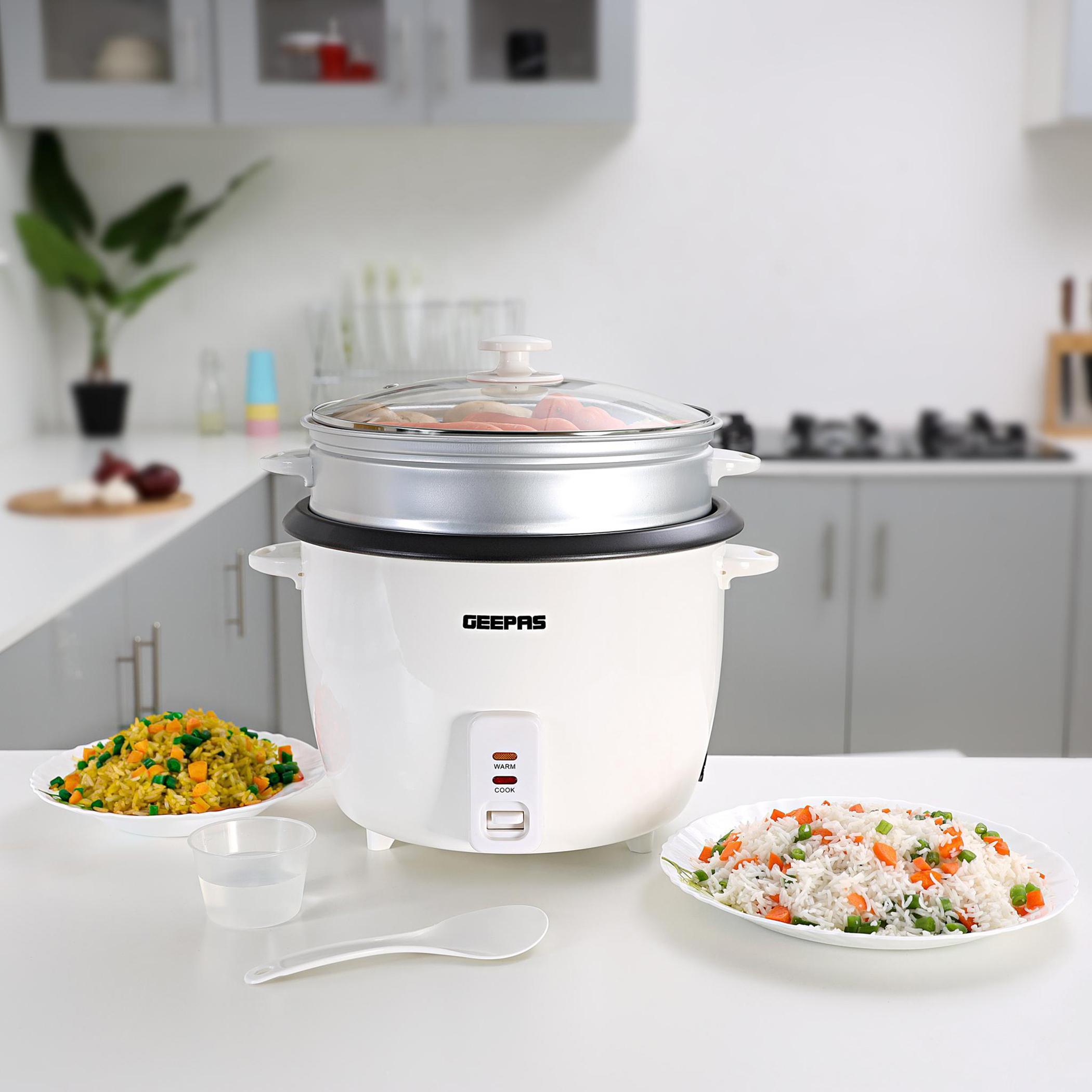 Automatic 900W 2.8 L Electric Rice Cooker - GRC4327-household-appliances-kitchenappliances-electriccookers-image-2