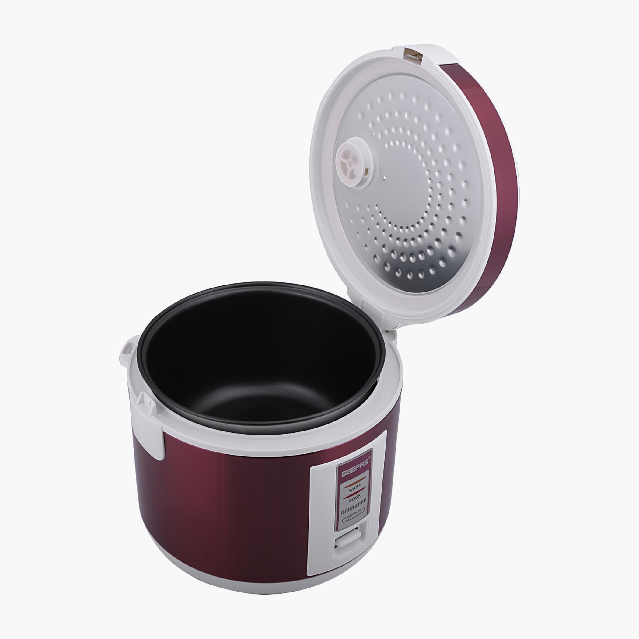 Stainless Steel 1.5 L Rice Cooker- GRC4328-household-appliances-kitchenappliances-electriccookers-image-3